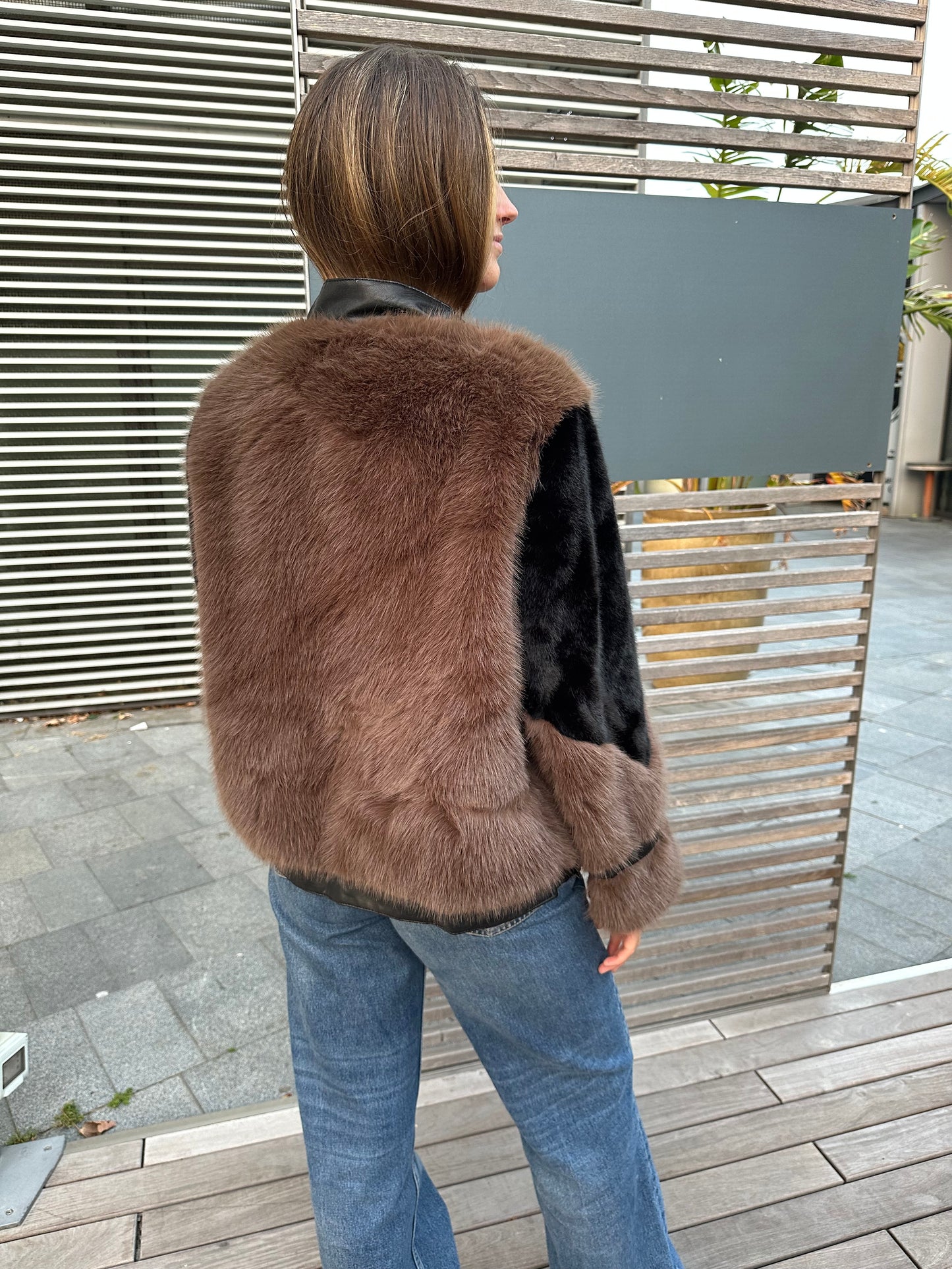 Eco-Pelliccia Brown