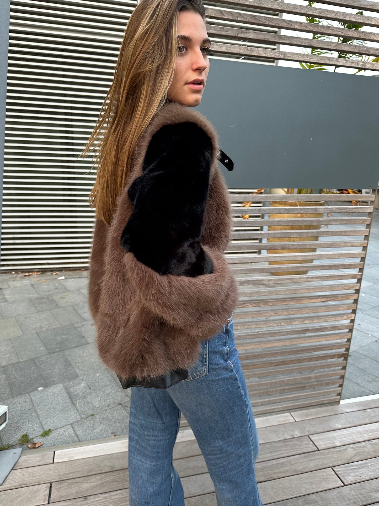 Eco-Pelliccia Brown