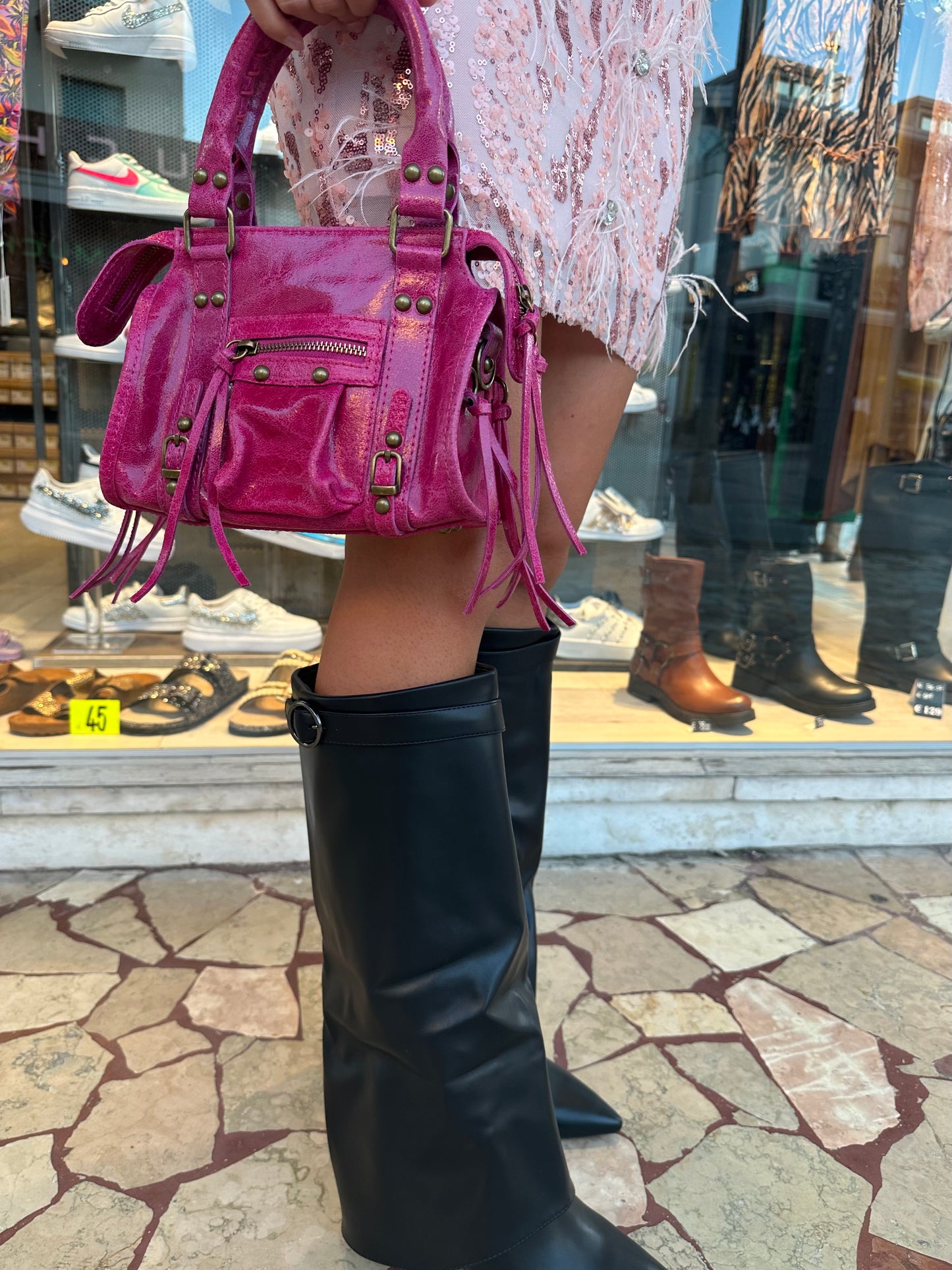 Borsa in vera pelle