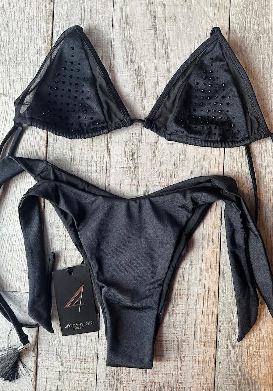 Triangolo Toulle e Strass