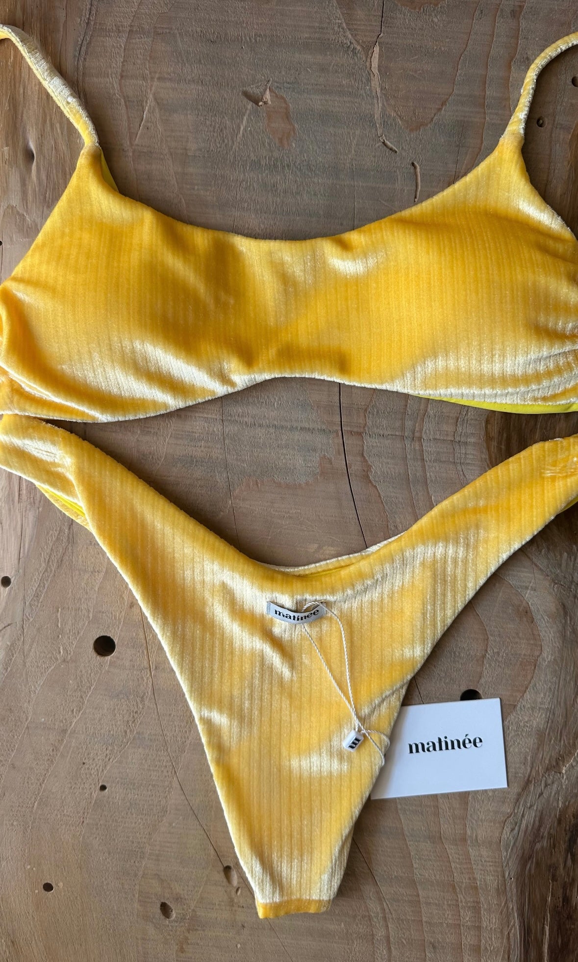Bikini Top Velluto