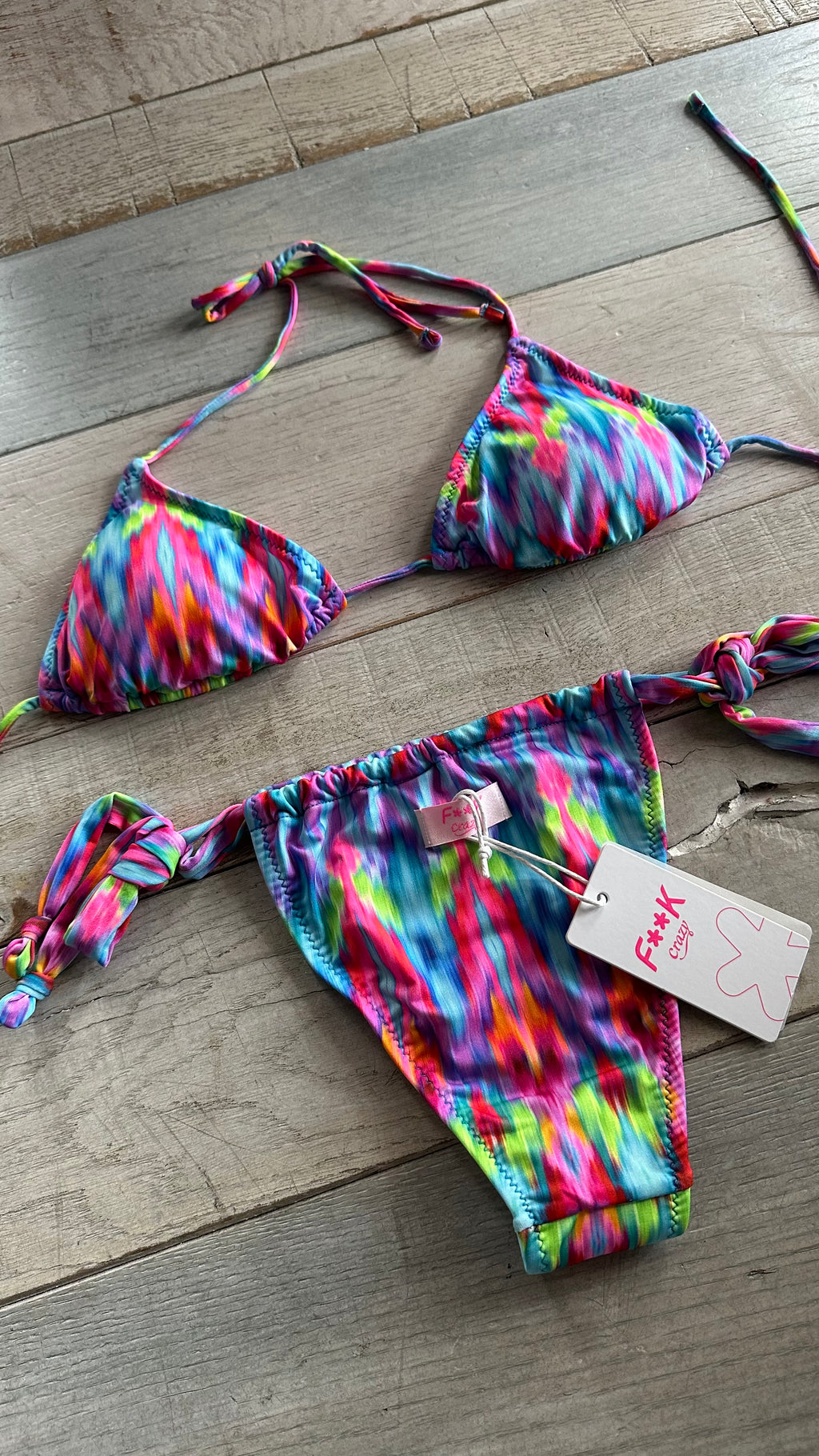 Triangolo Tye&Dye Multicolor