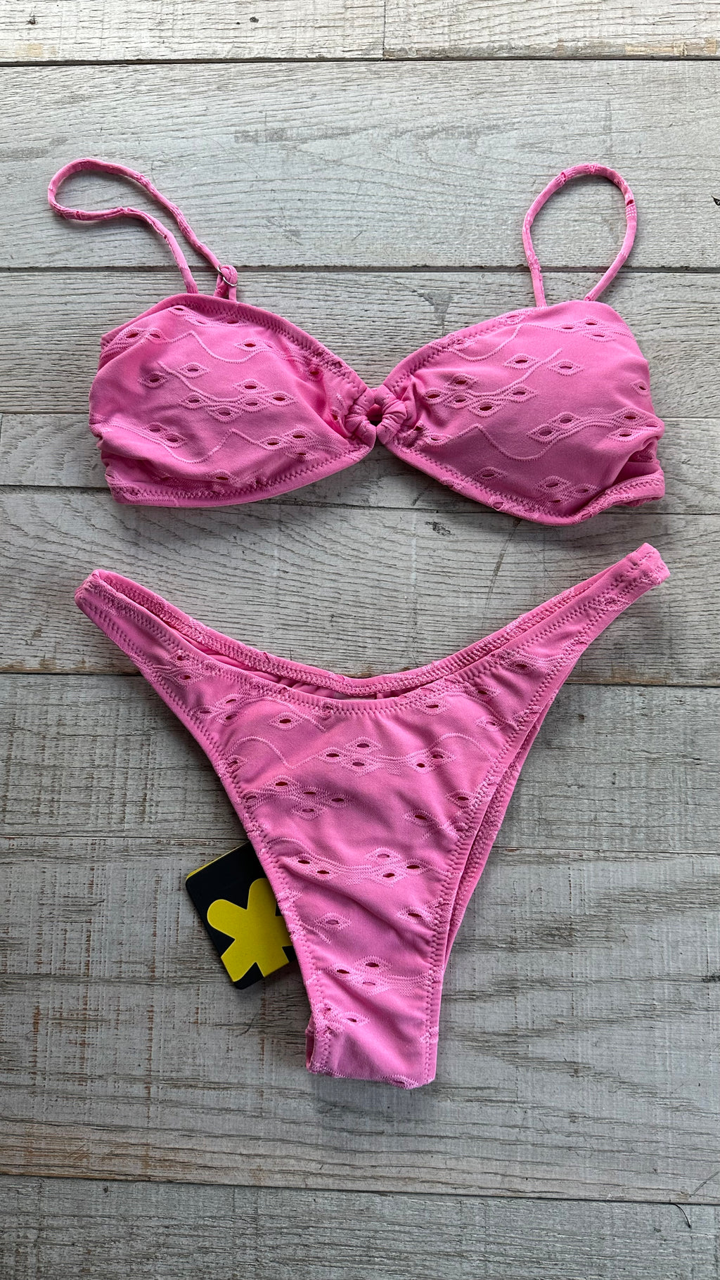 Bikini Top Sangallo Rosa