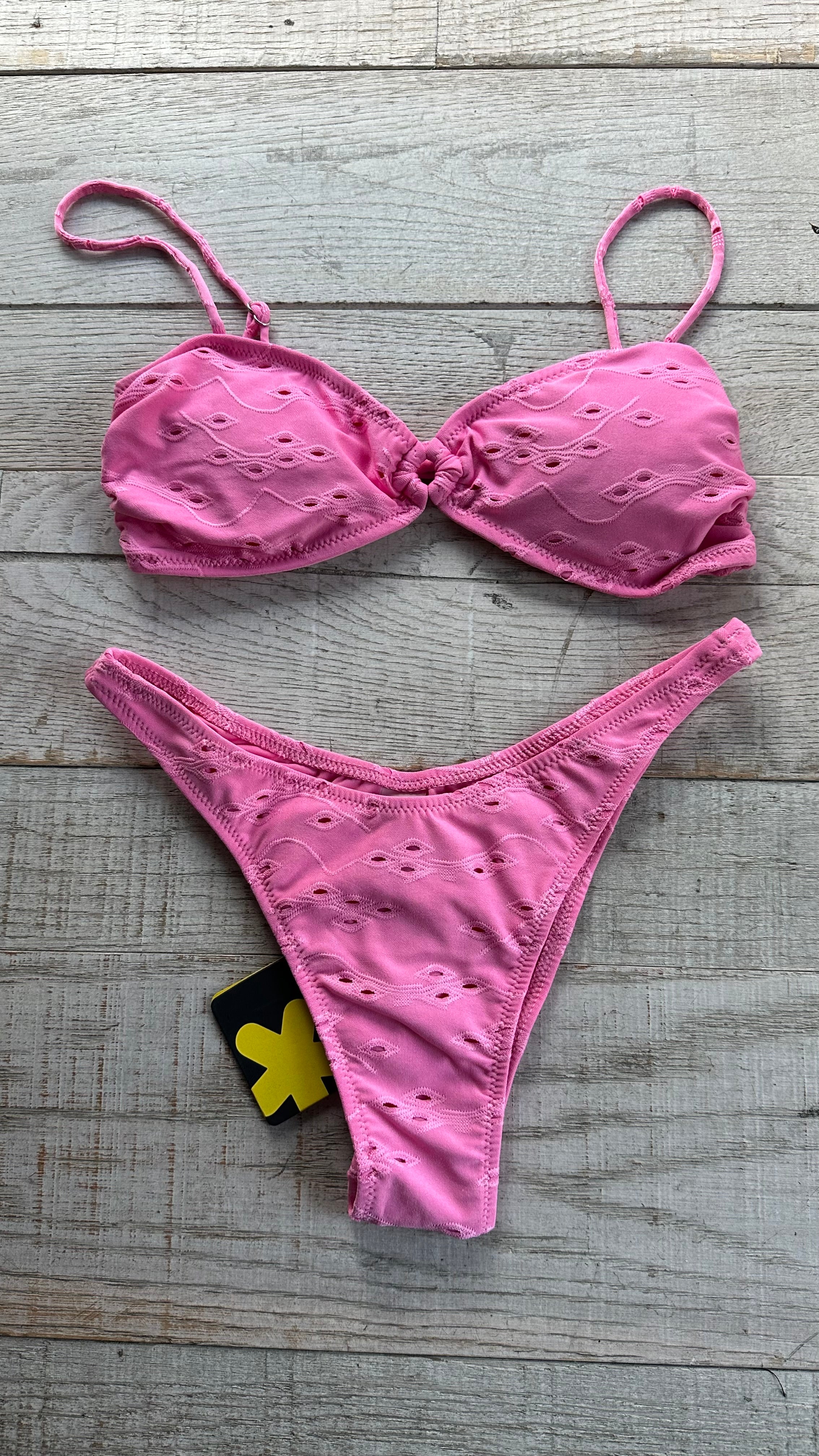 Bikini Top Sangallo Rosa