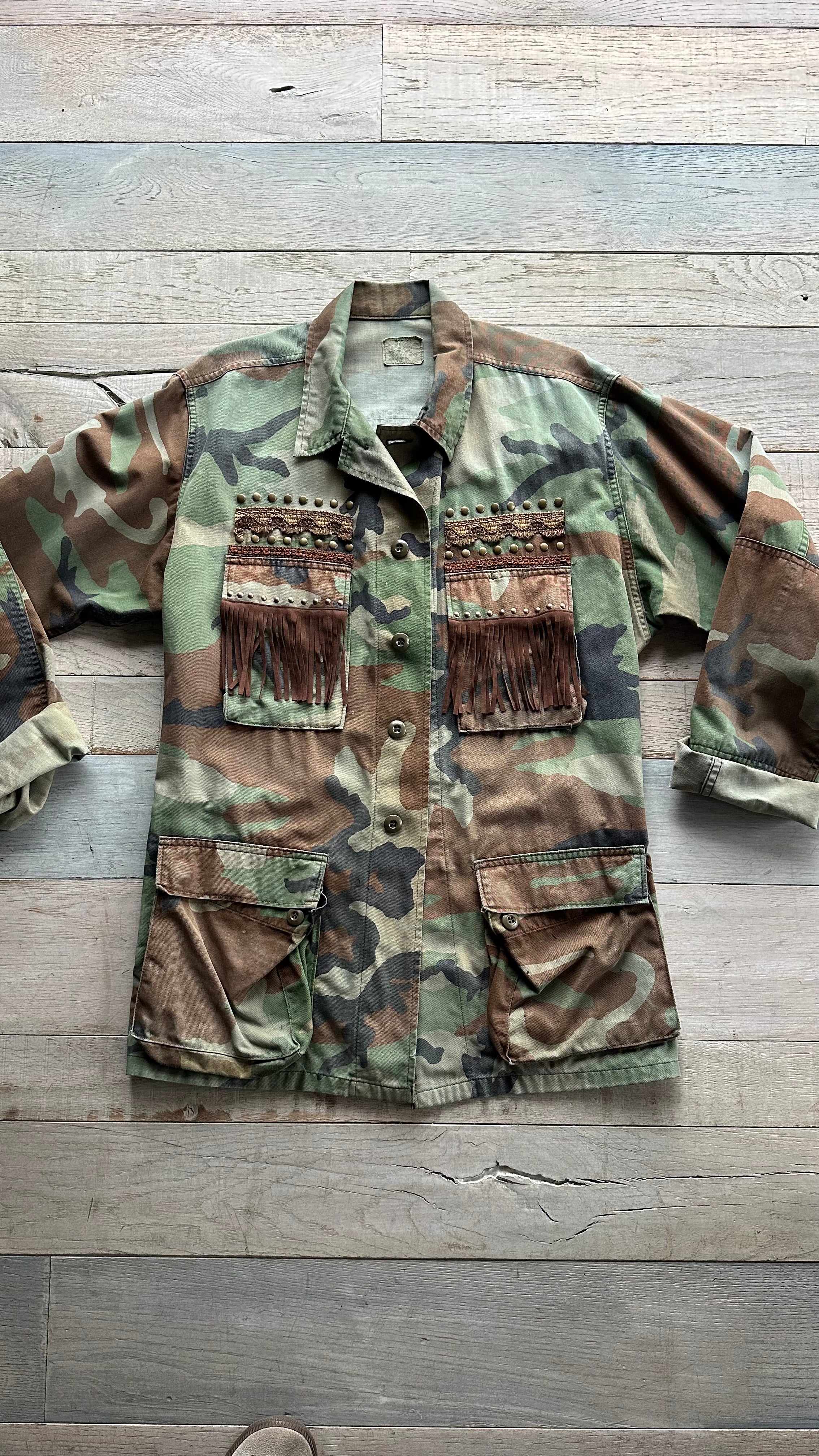 Giacca Militare “Camu Brown”