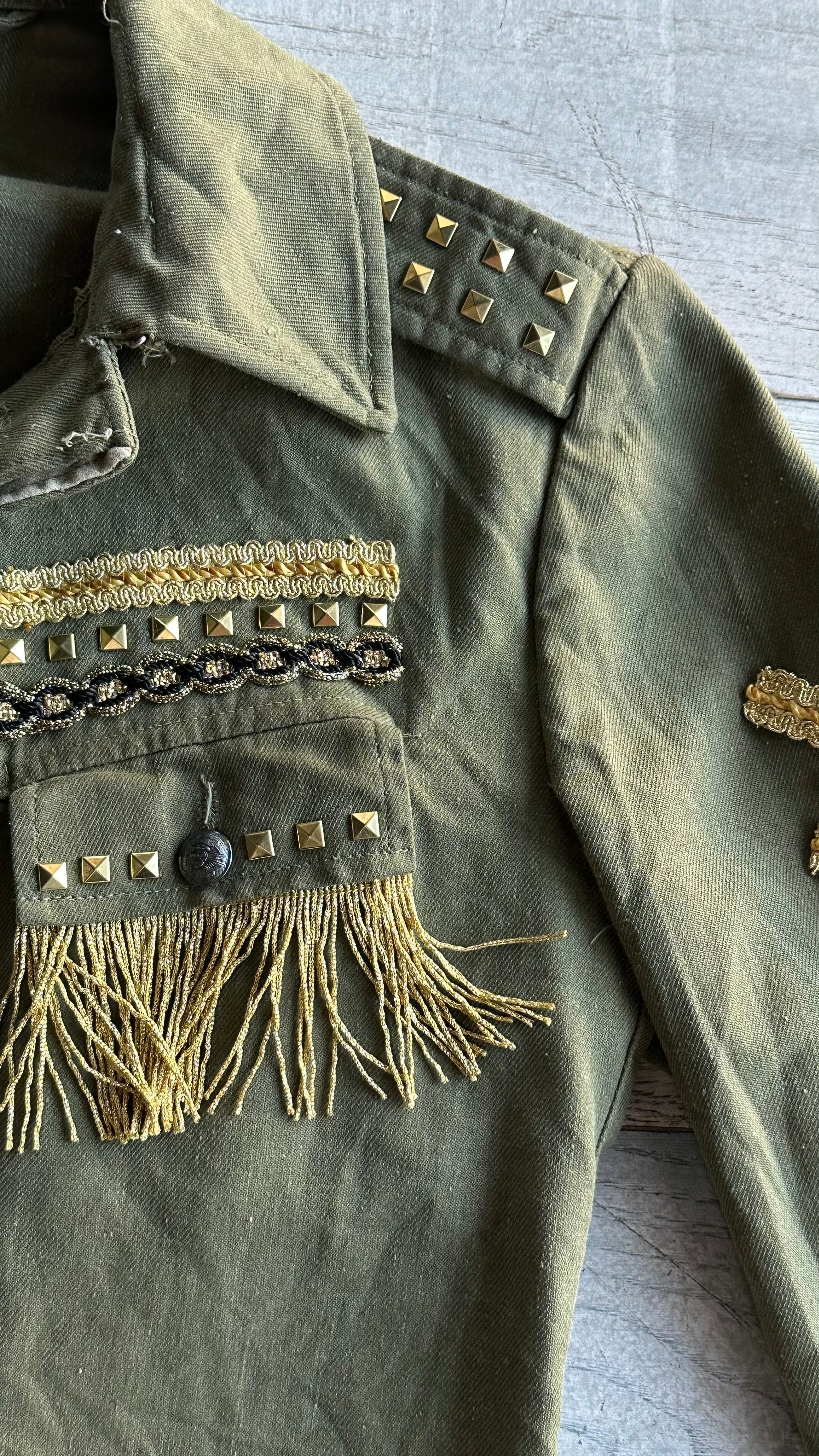 Giacca Militare “Spandau Gold”