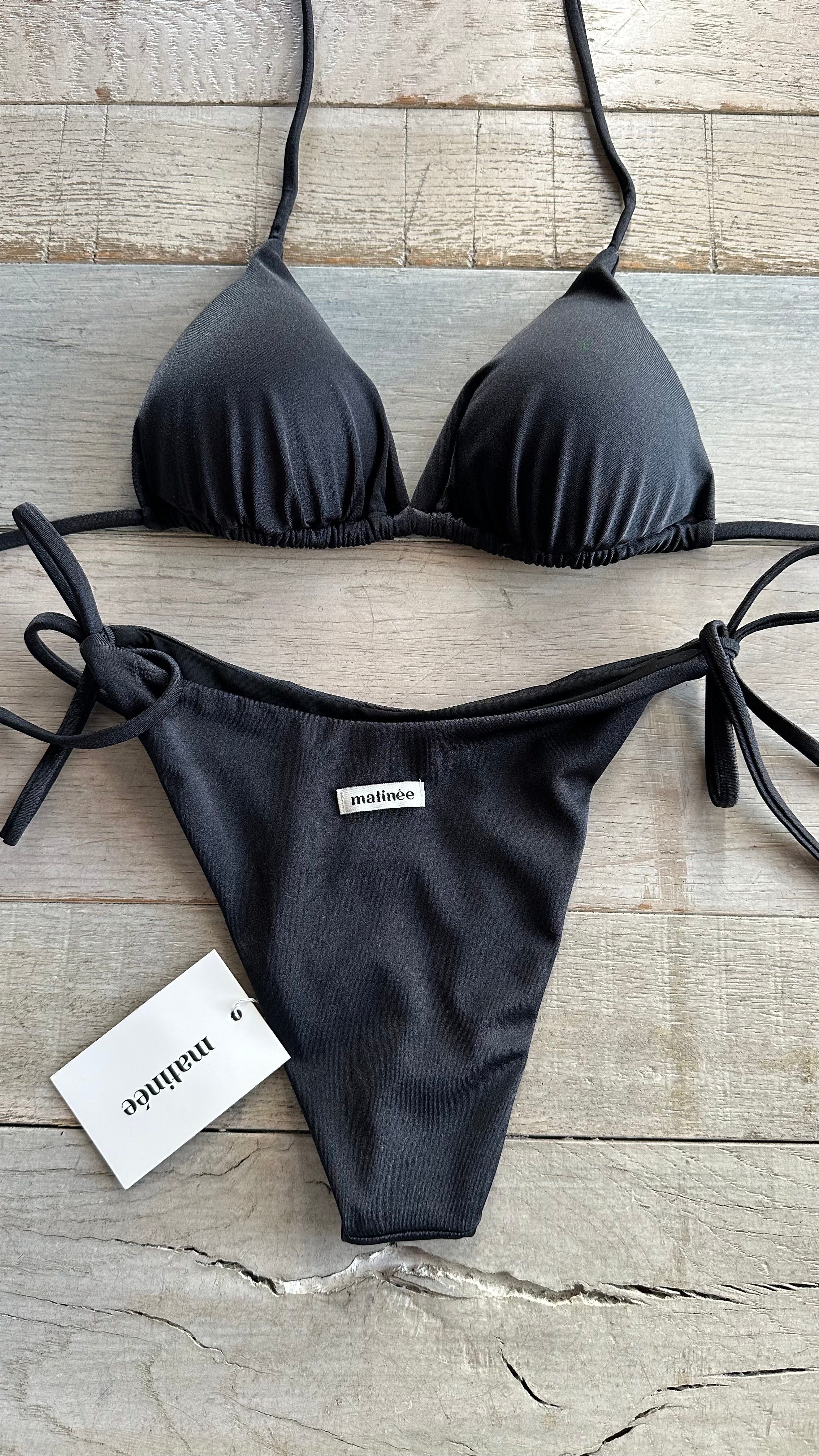 Triangolo in lycra Lucida Nero