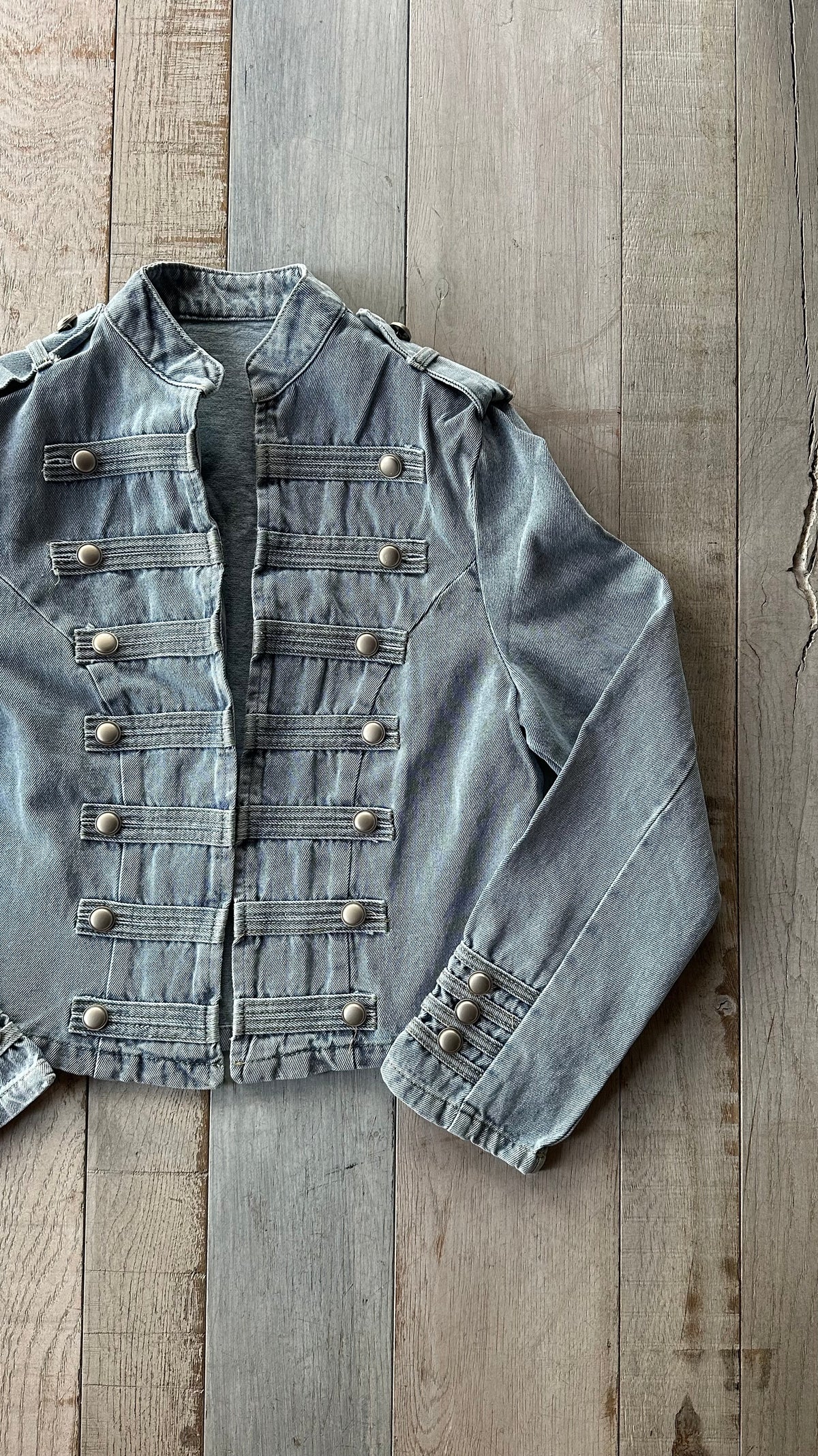 Giacca In Jeans Denim « Cavalier »