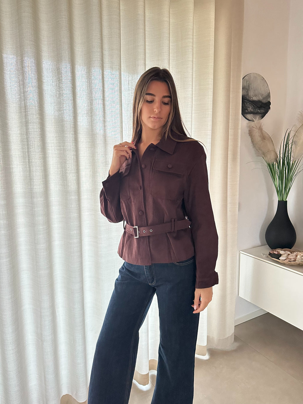 Giacca camoscio Vinaccia