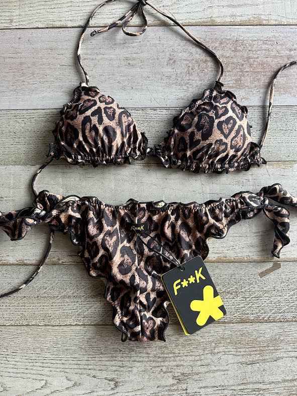 Triangolo Frou Frou Leopardato