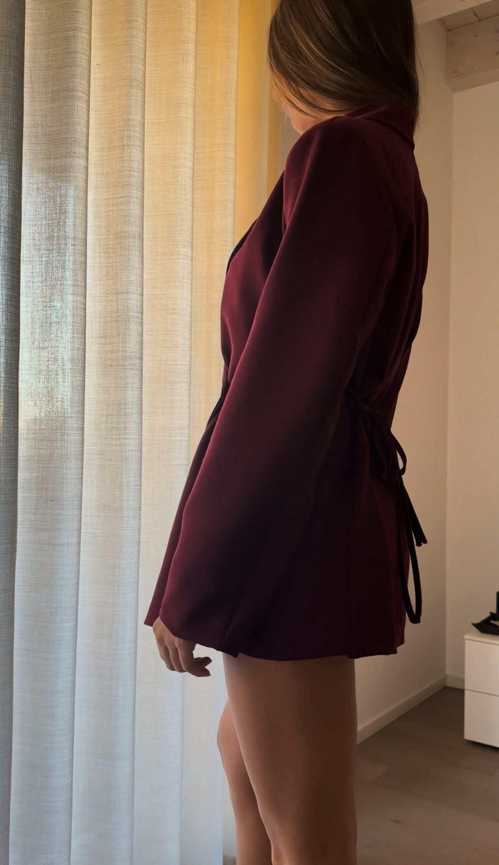 Giacca Blazer-Abito con cinturino