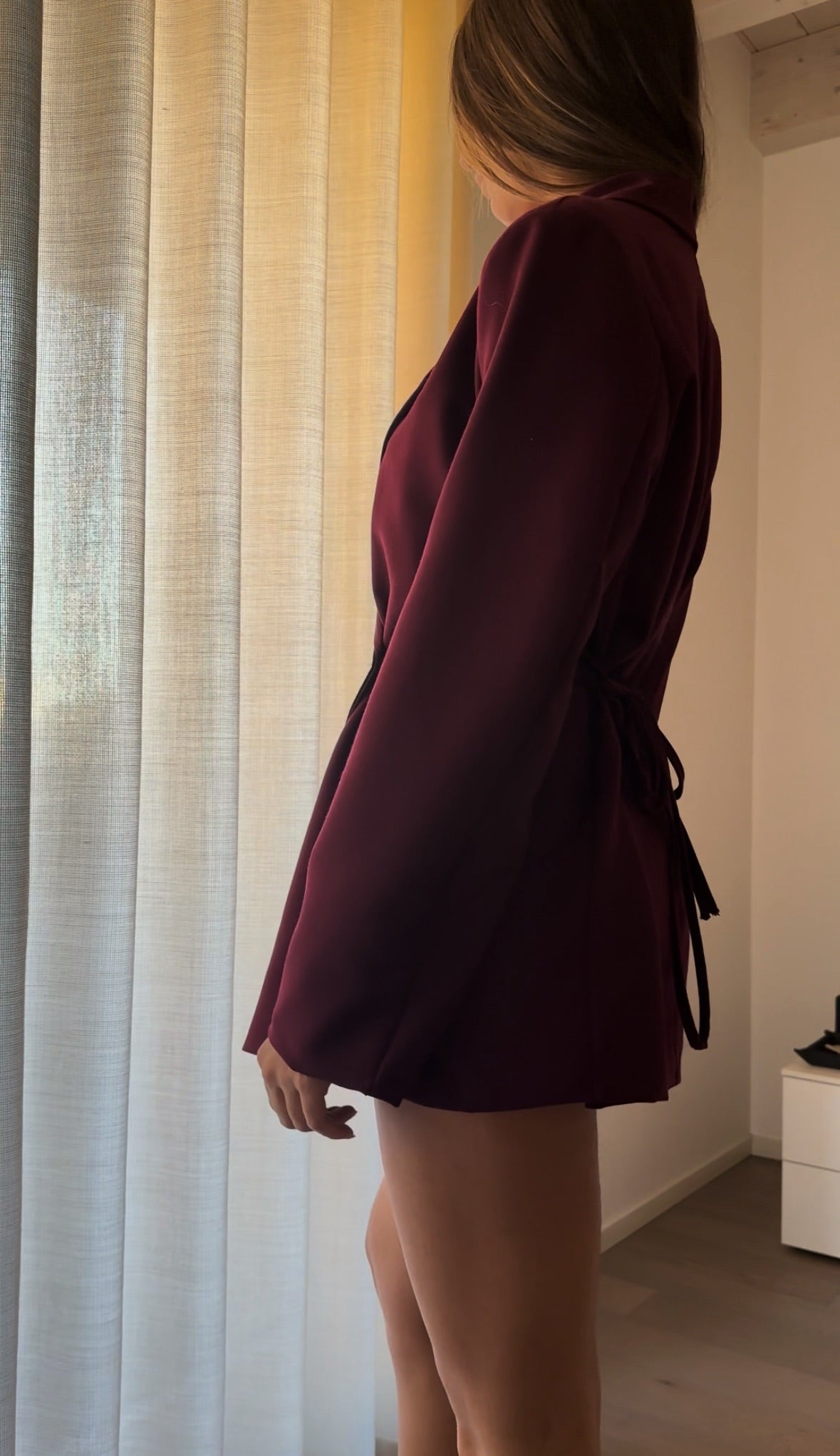 Giacca Blazer-Abito con cinturino