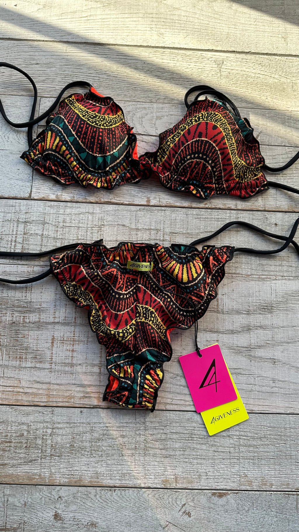 Triangolo Sbambolato Frou Frou Kenya
