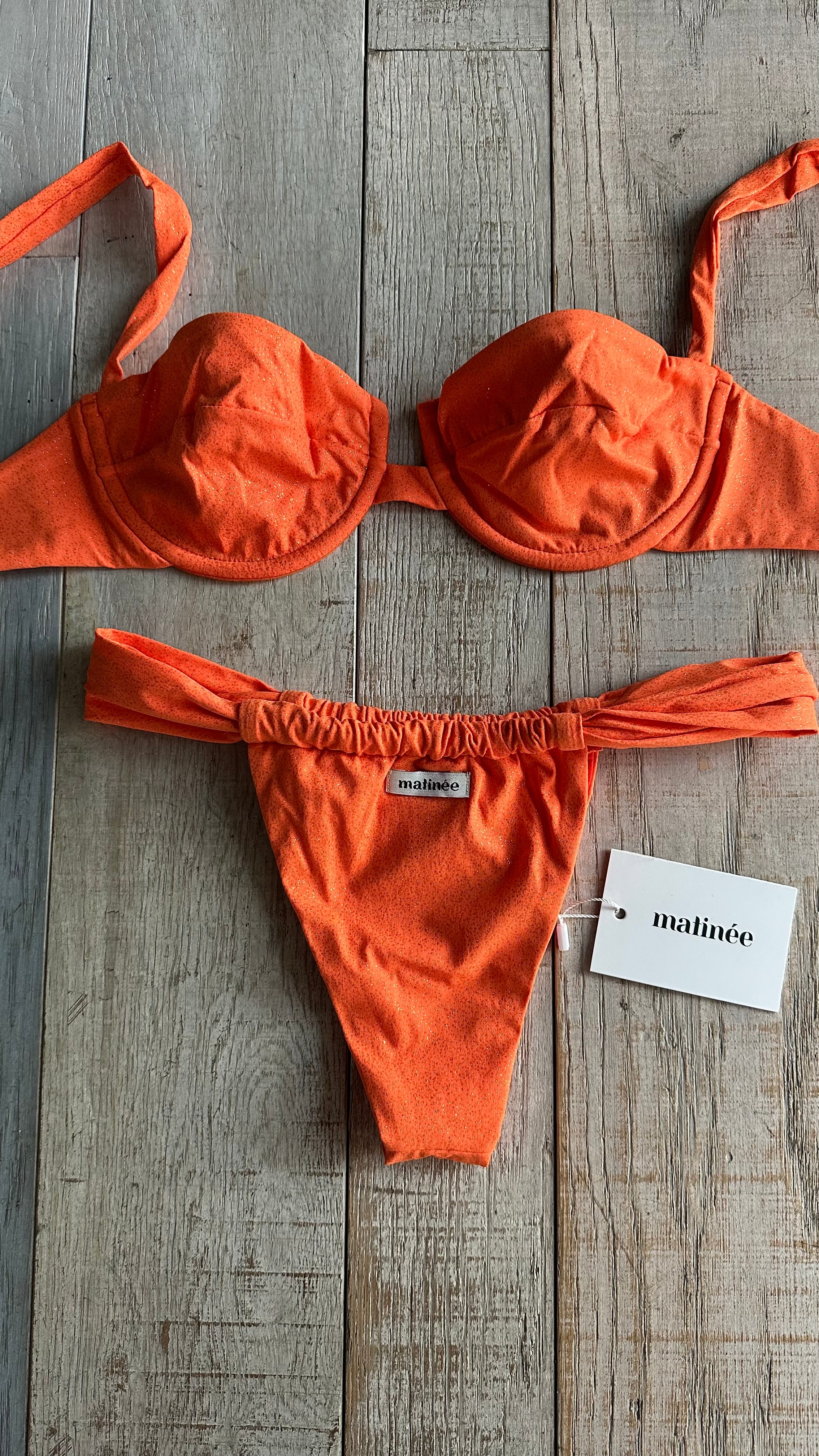 Bikini Balconcino Adele Krystall Arancione