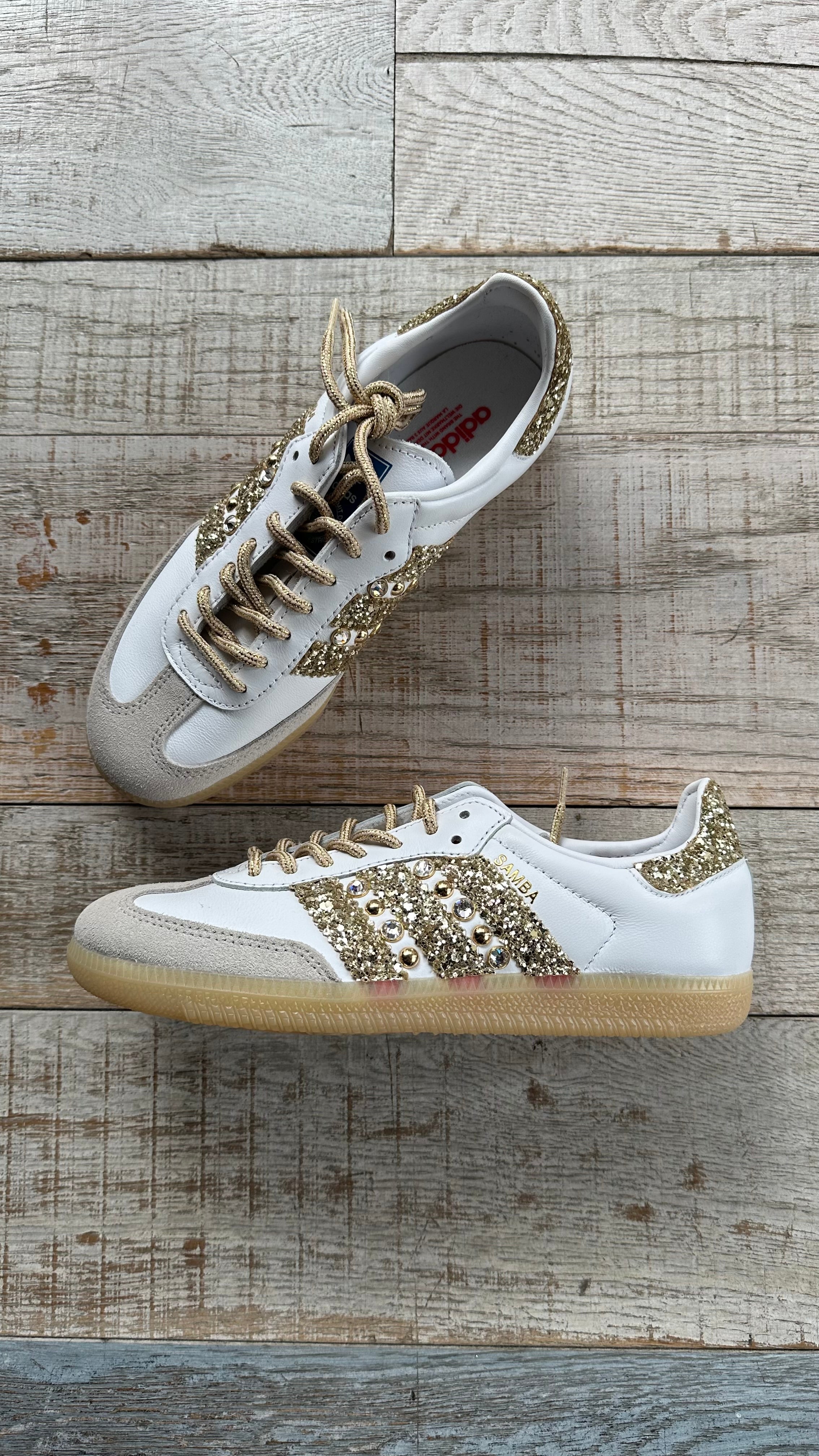 Adidas Samba Glitter Oro