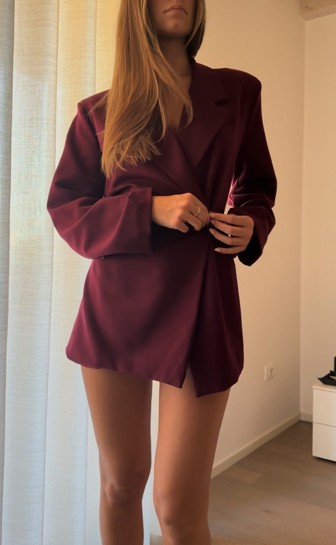 Giacca Blazer-Abito con cinturino