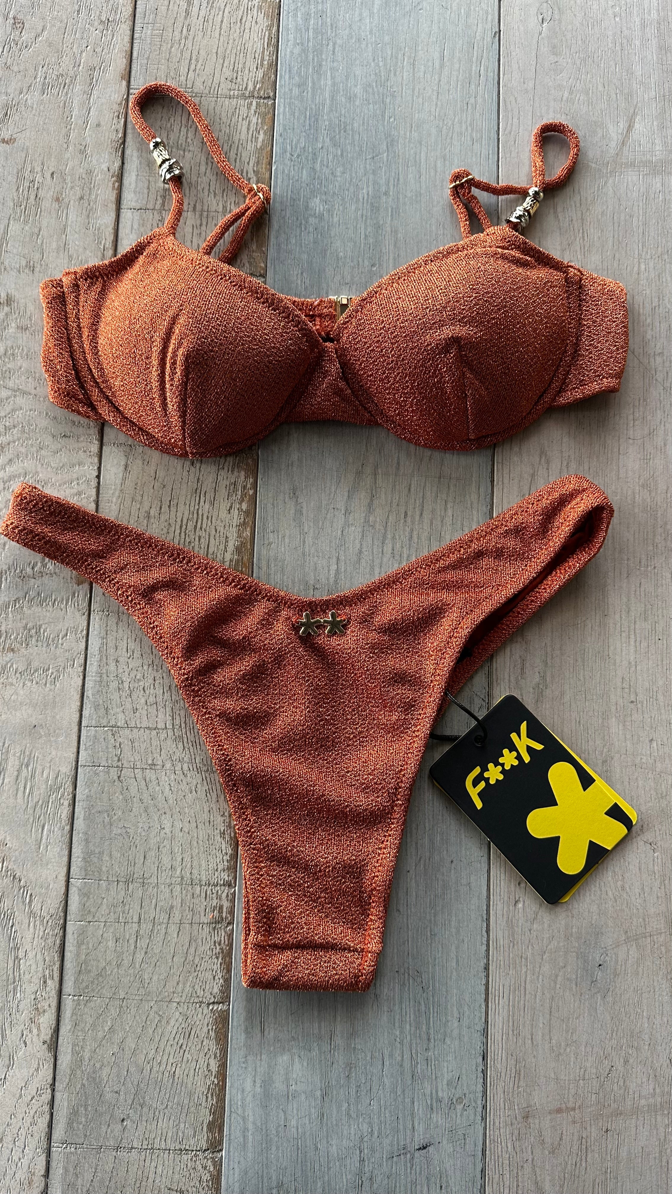 Balconcino in Lurex Arancio