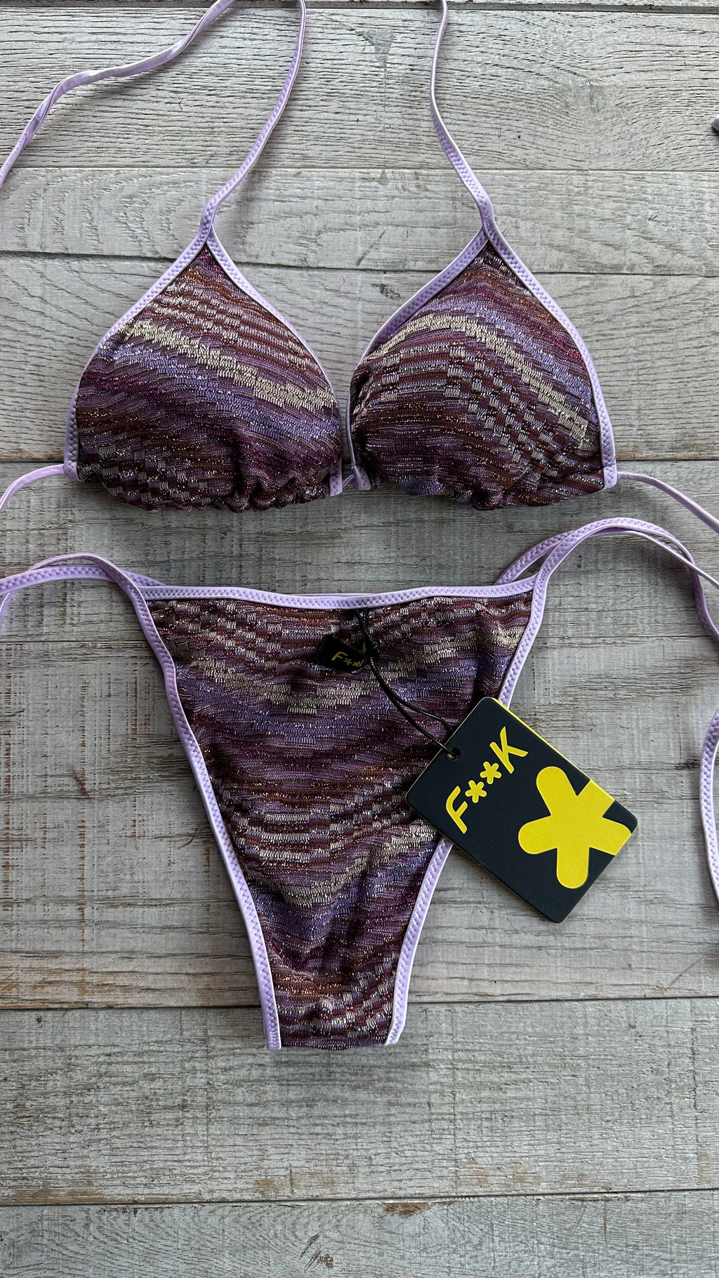 Triangolo Multicolor Lilla