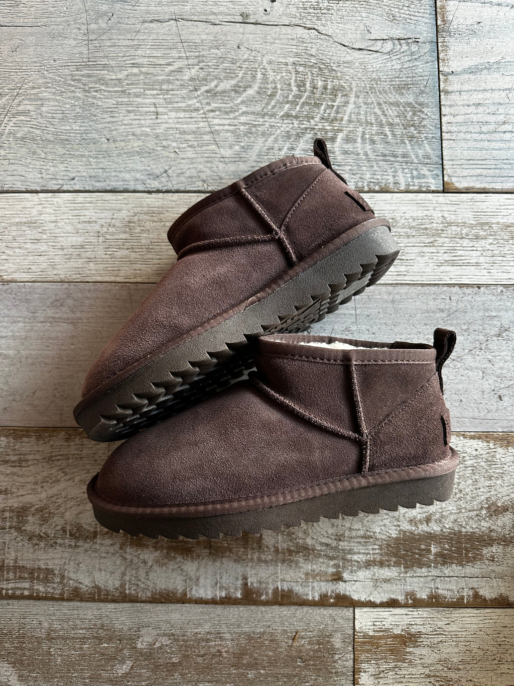 Stivaletto scamosciato Testa di Moro