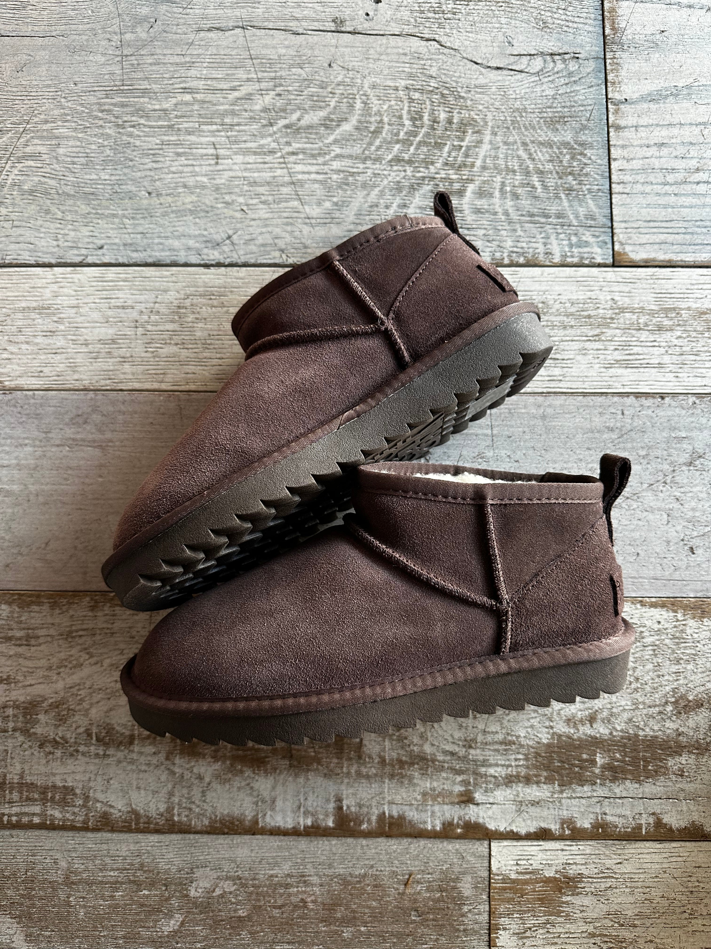 Stivaletto scamosciato Testa di Moro