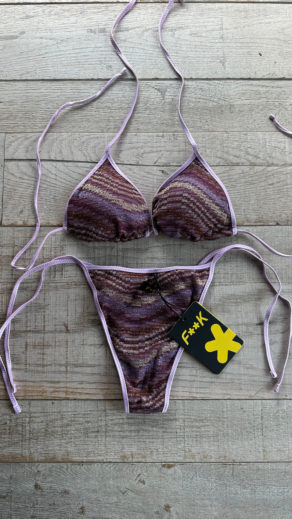 Triangolo Multicolor Lilla