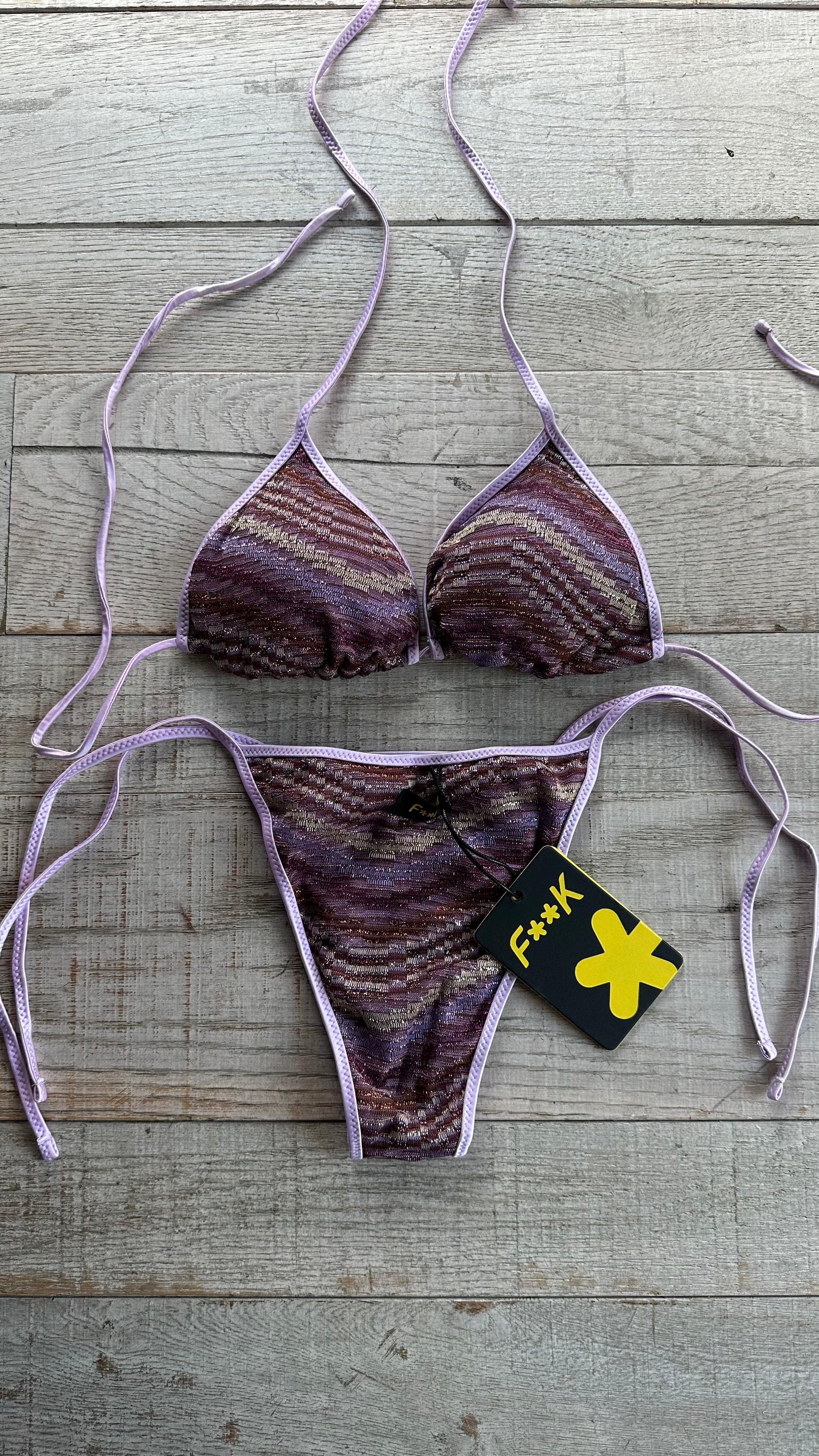 Triangolo Multicolor Lilla