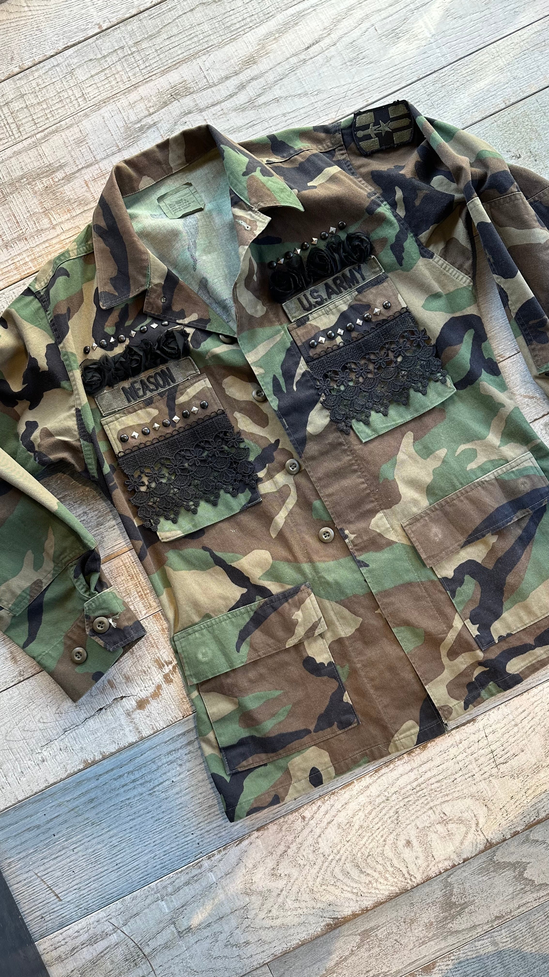 Giacca Militare Camouflage “Neason”