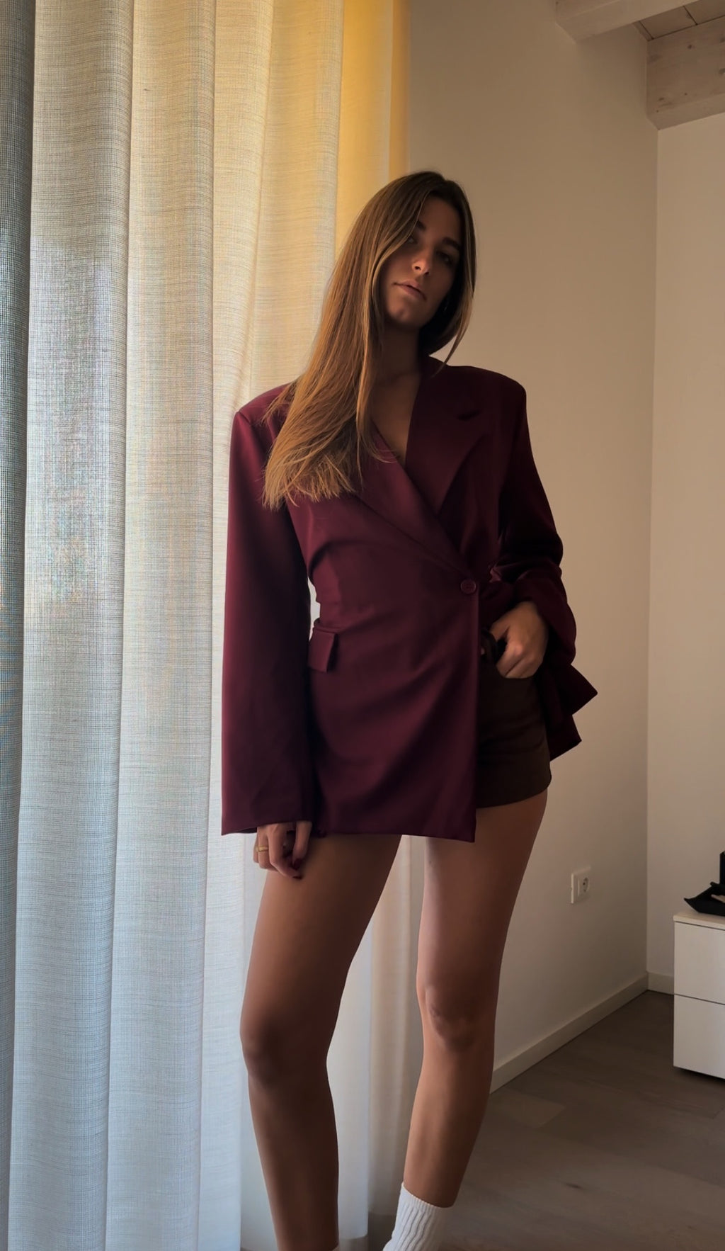 Giacca Blazer-Abito con cinturino