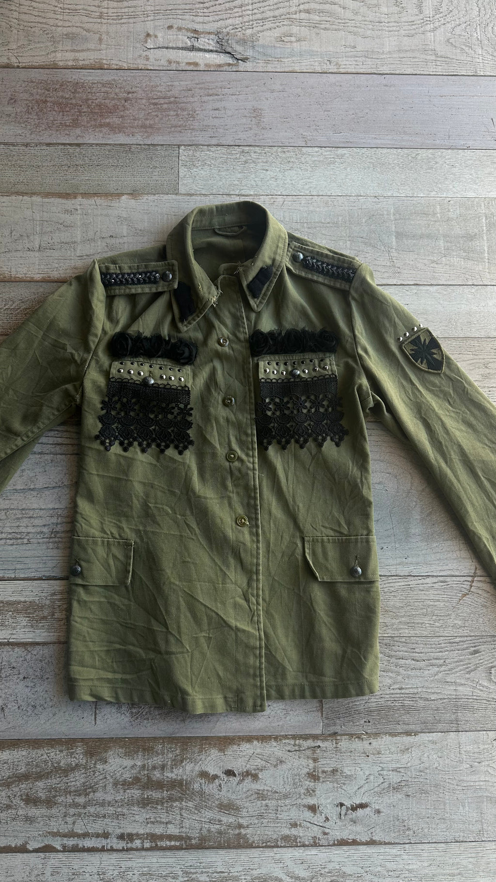 Giacca Militare ‘’Black Cross’’