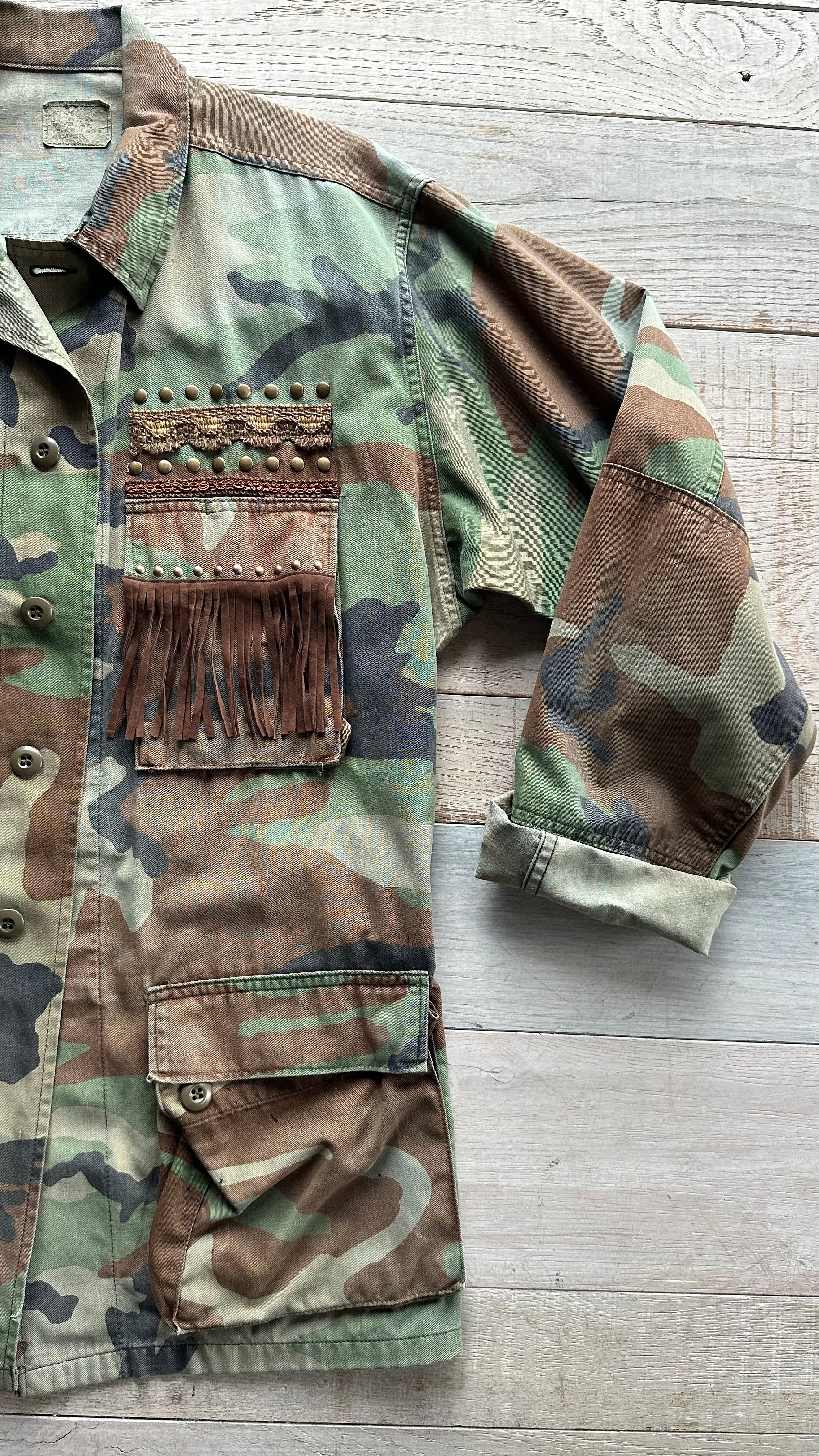 Giacca Militare “Camu Brown”