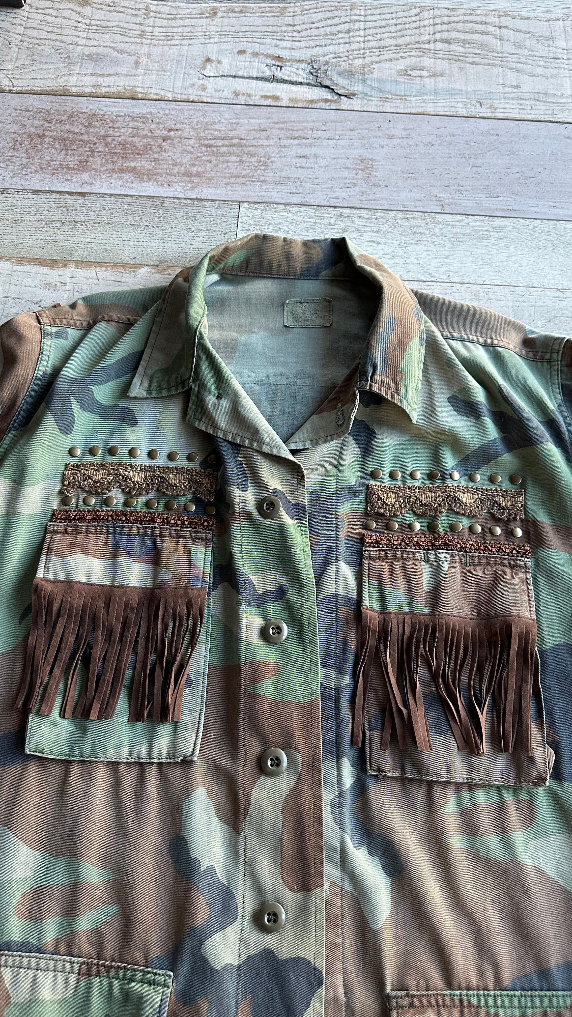 Giacca Militare “Camu Brown”