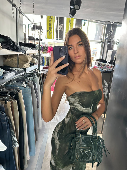 Abito In Toulle Tye Dye Bottiglia