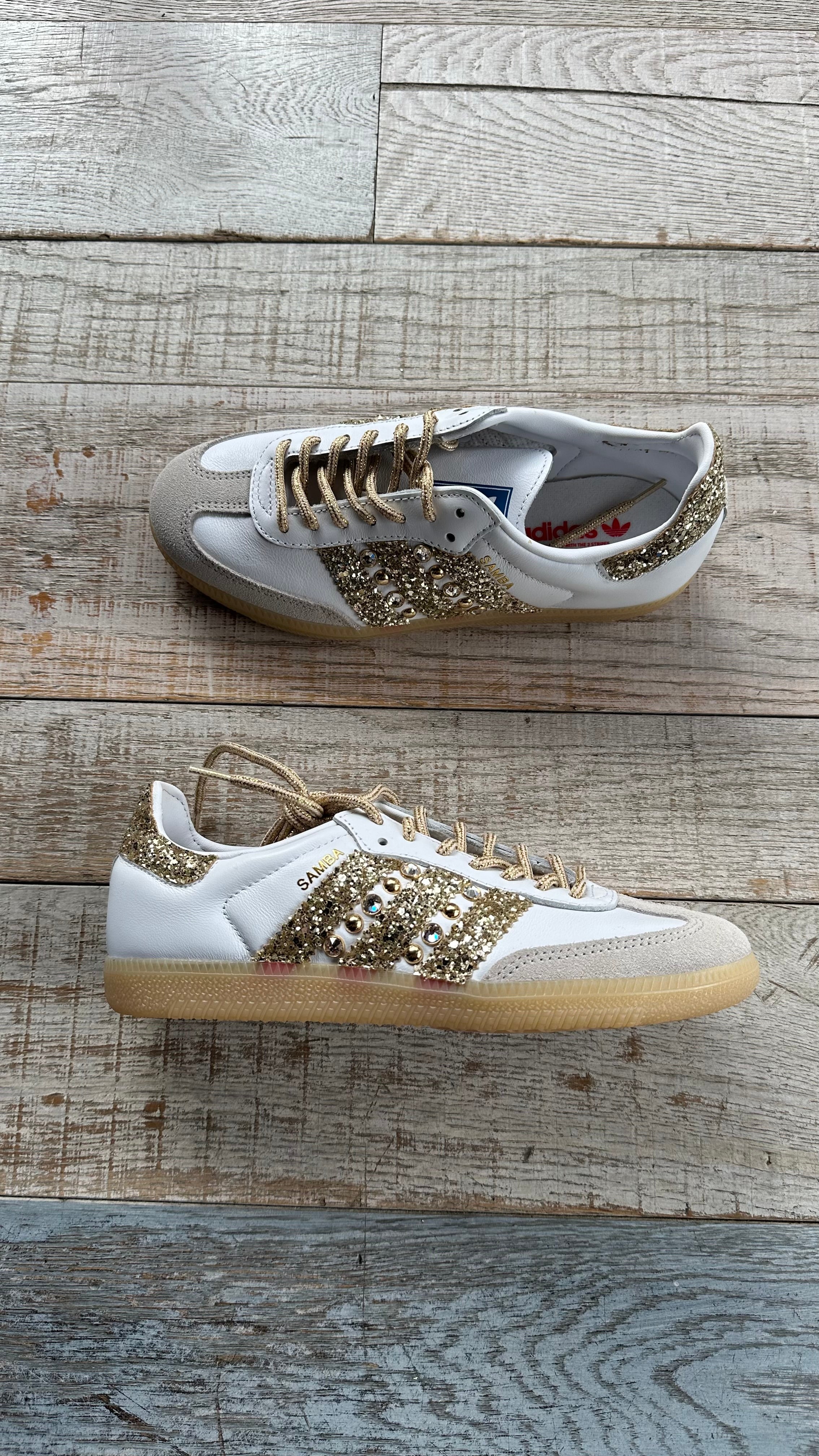 Adidas Samba Glitter Oro