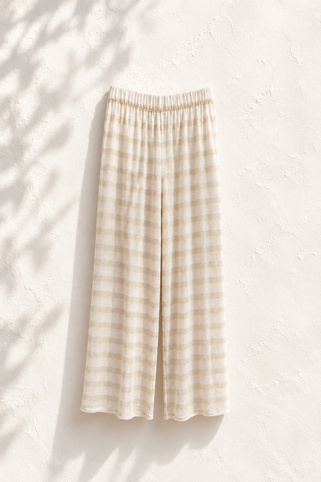 Pantalone Riga in Lino Beije