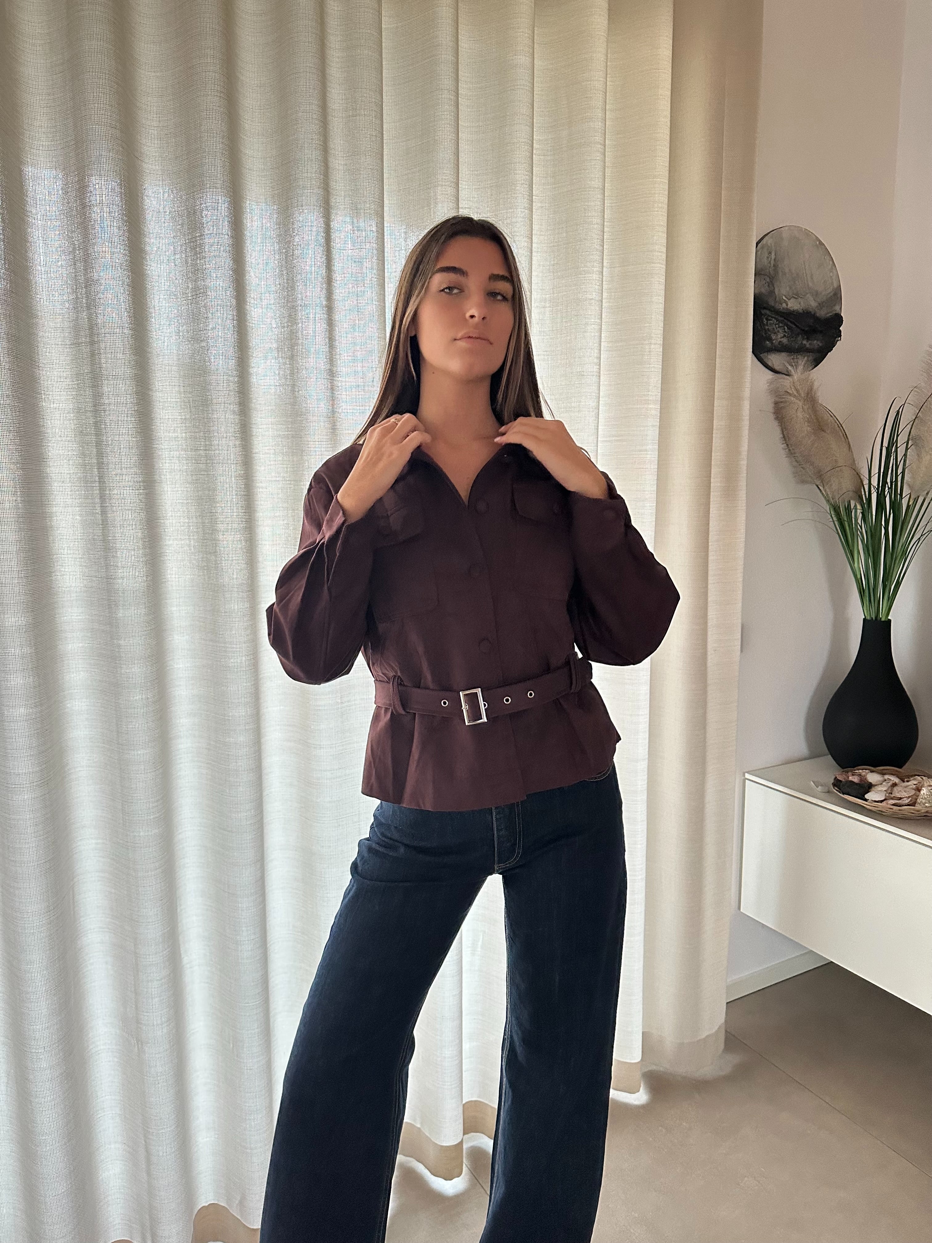 Giacca camoscio Vinaccia