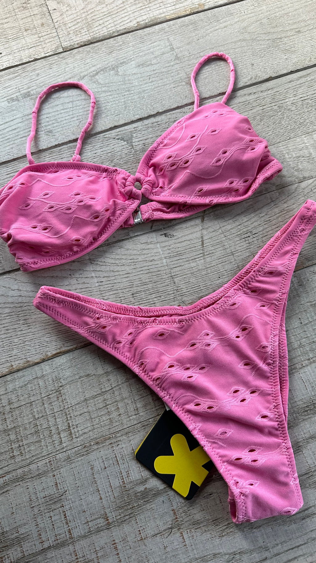 Bikini Top Sangallo Rosa