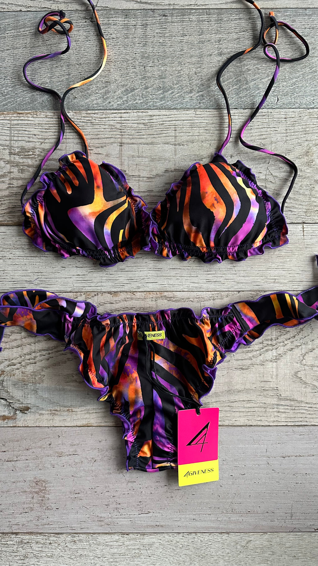 Triangolo Sbambolato Frou frou Mary Hypnotic