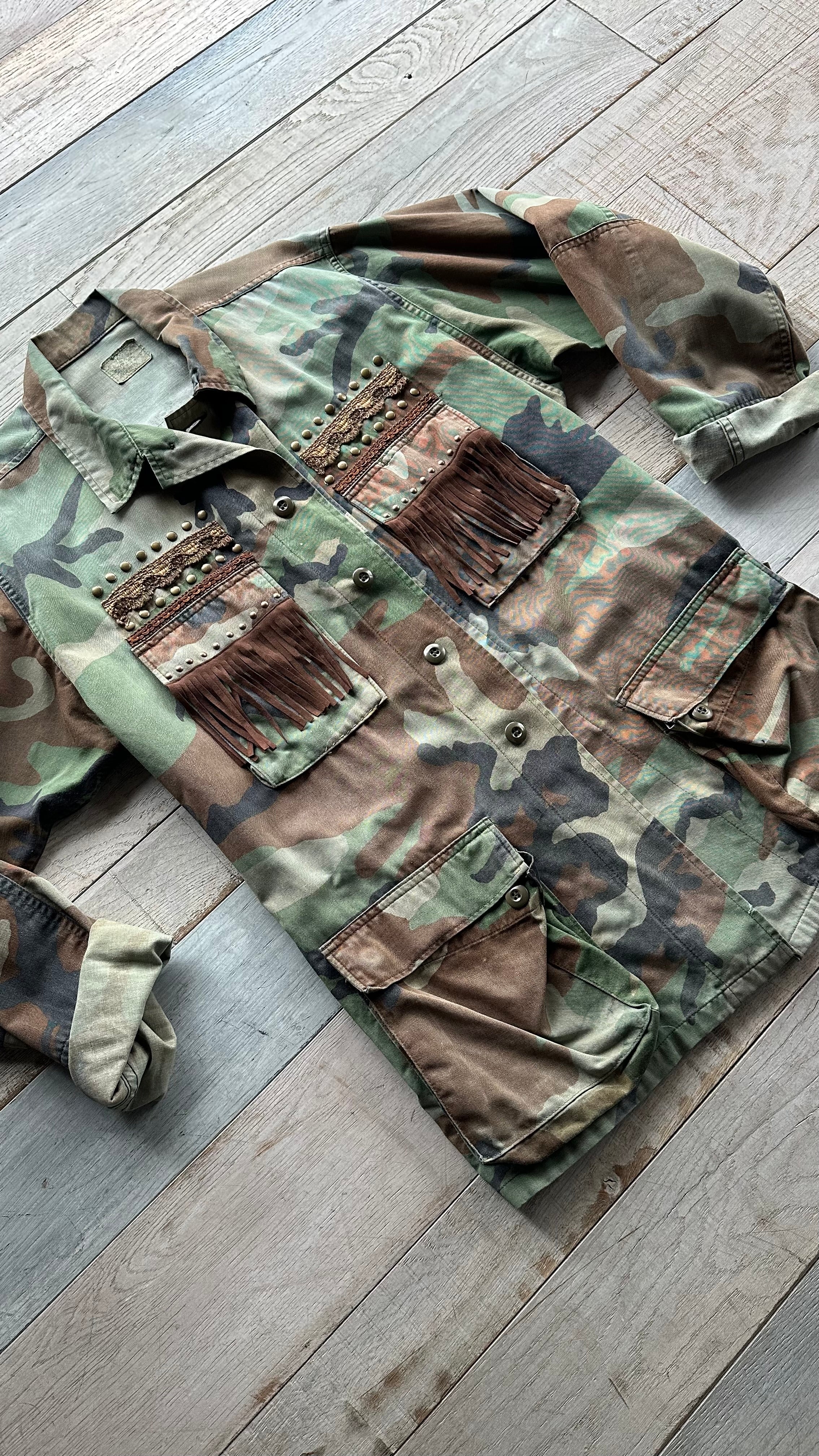 Giacca Militare “Camu Brown”