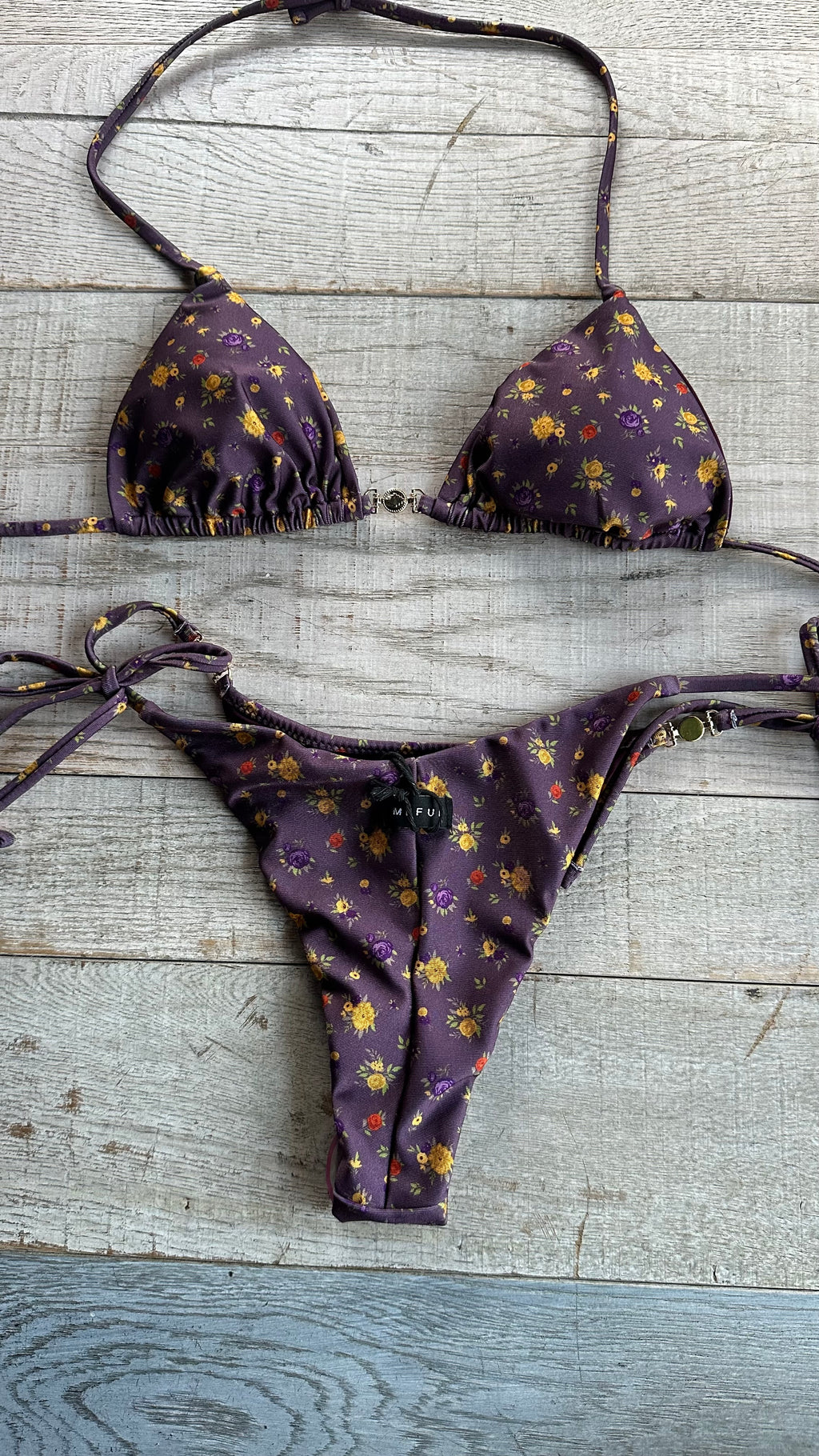 Triangolo Fiori Viola