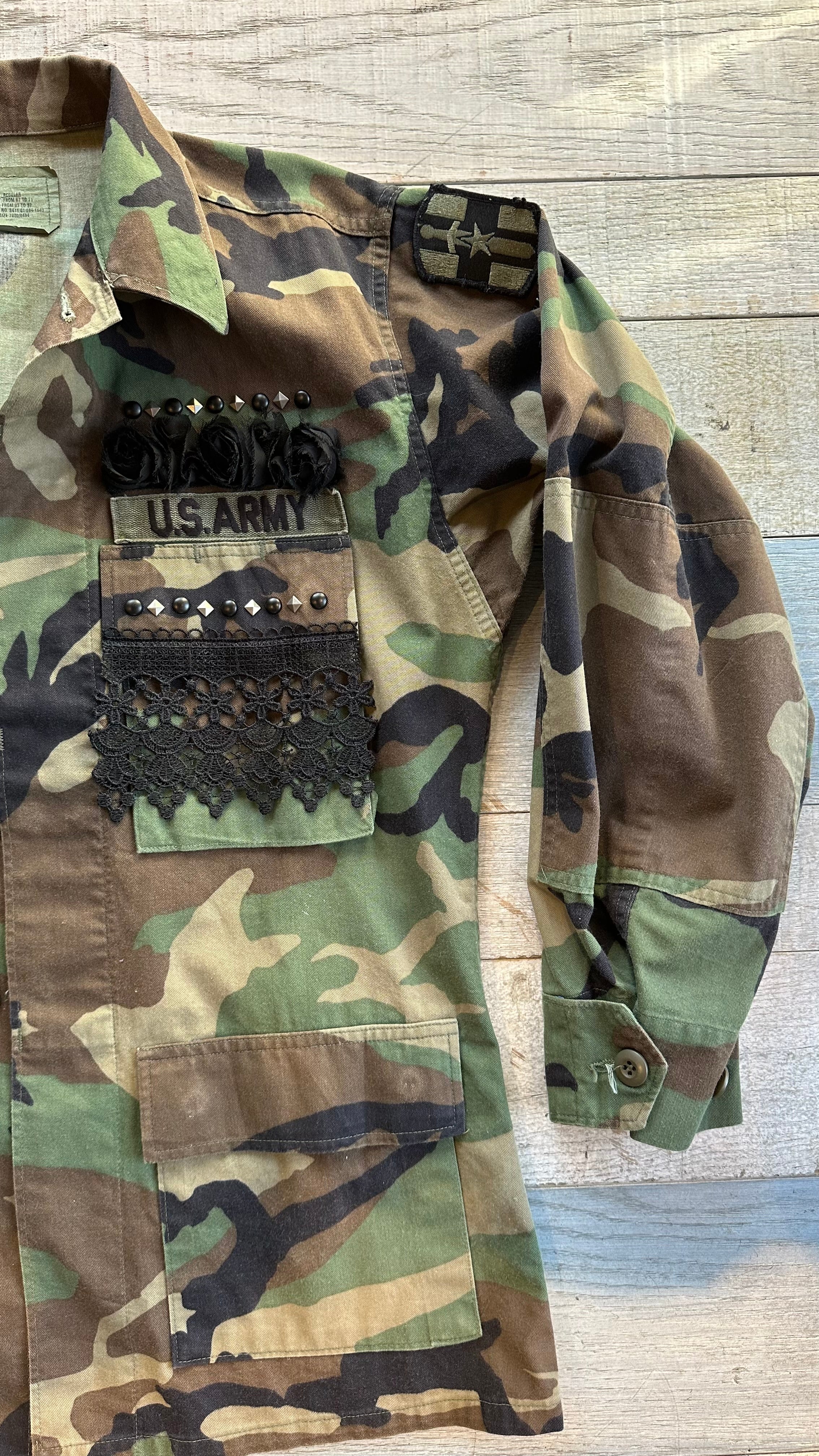 Giacca Militare Camouflage “Neason”