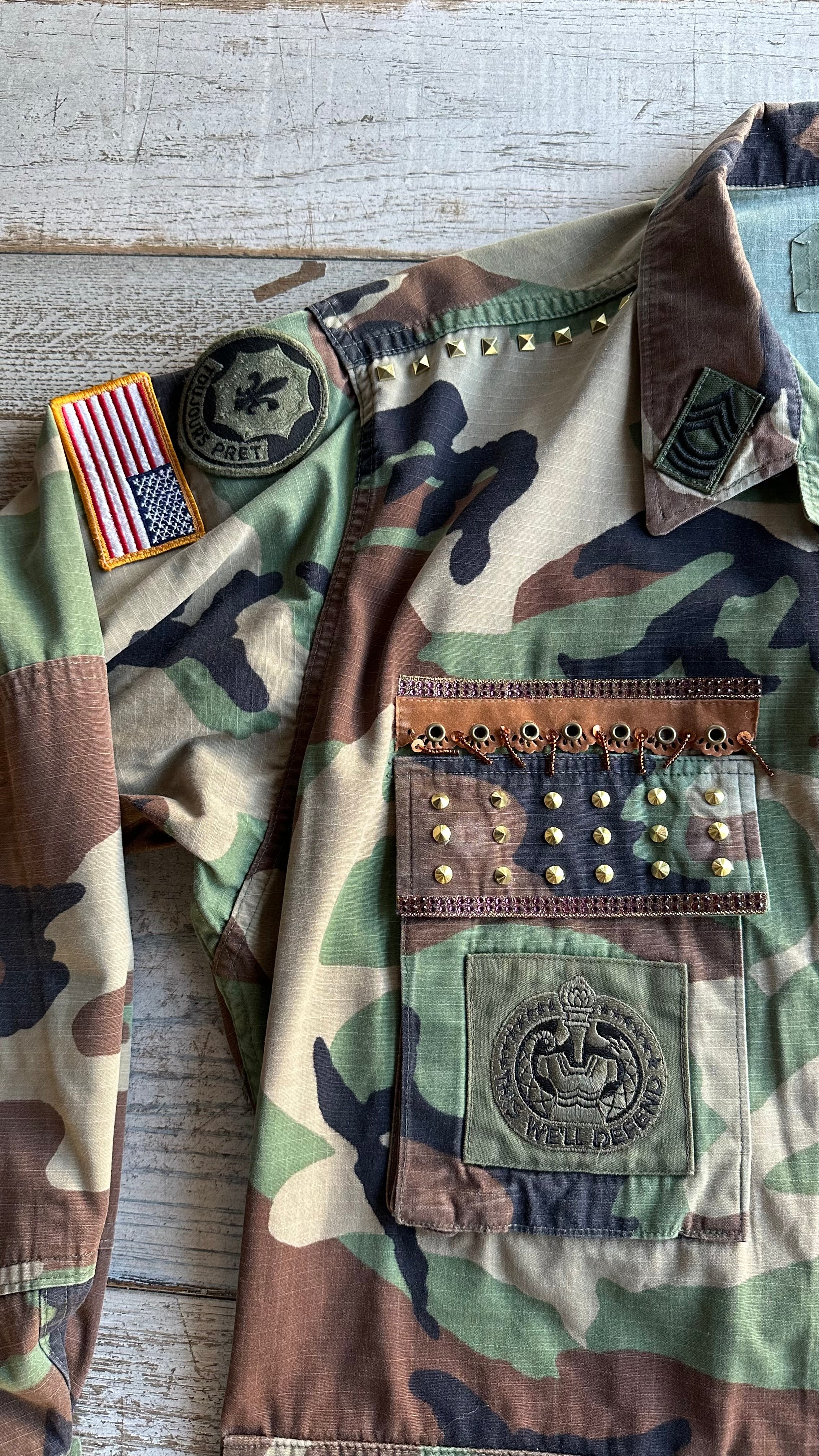 Giacca Militare “Well Defend”