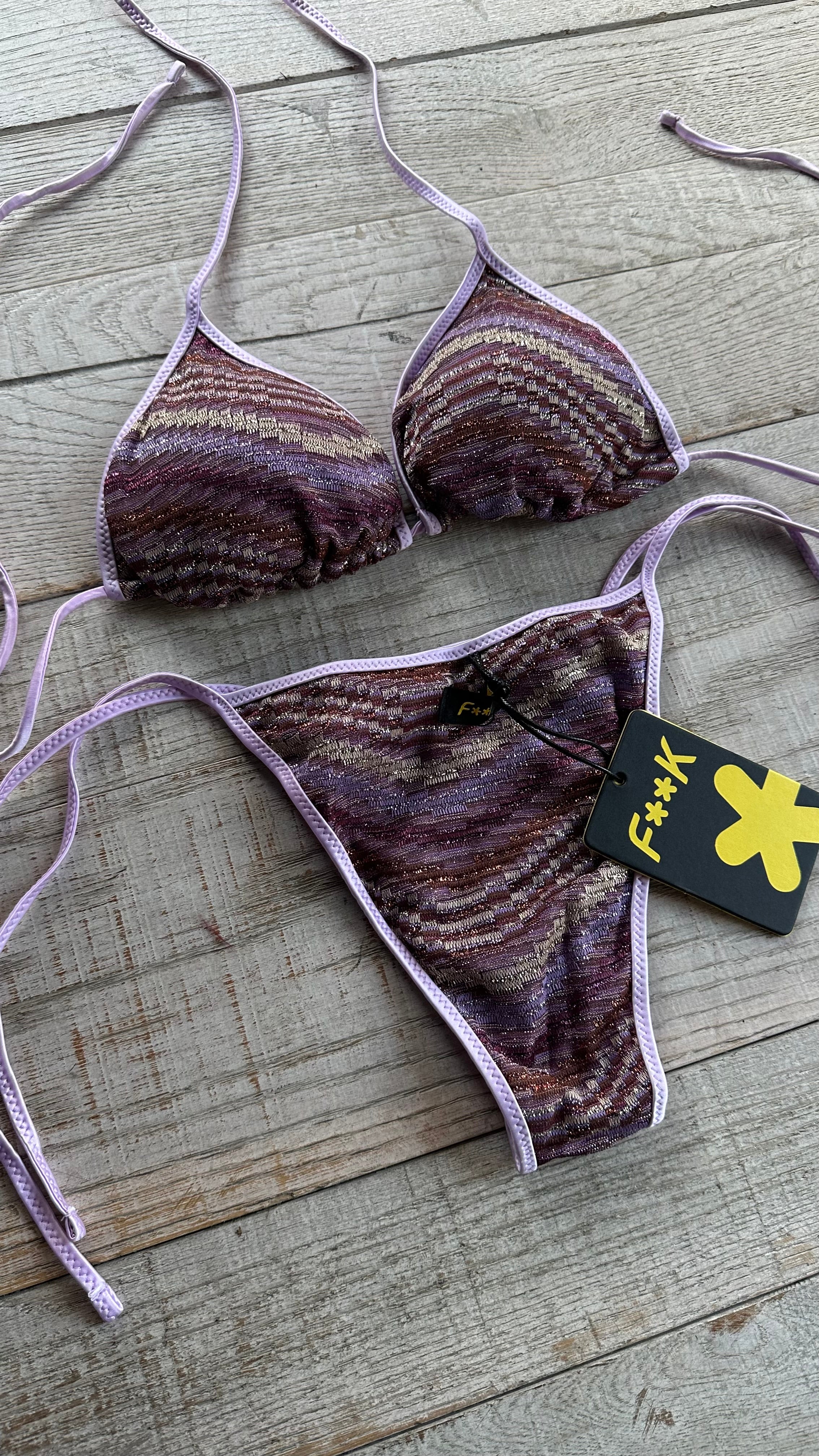 Triangolo Multicolor Lilla