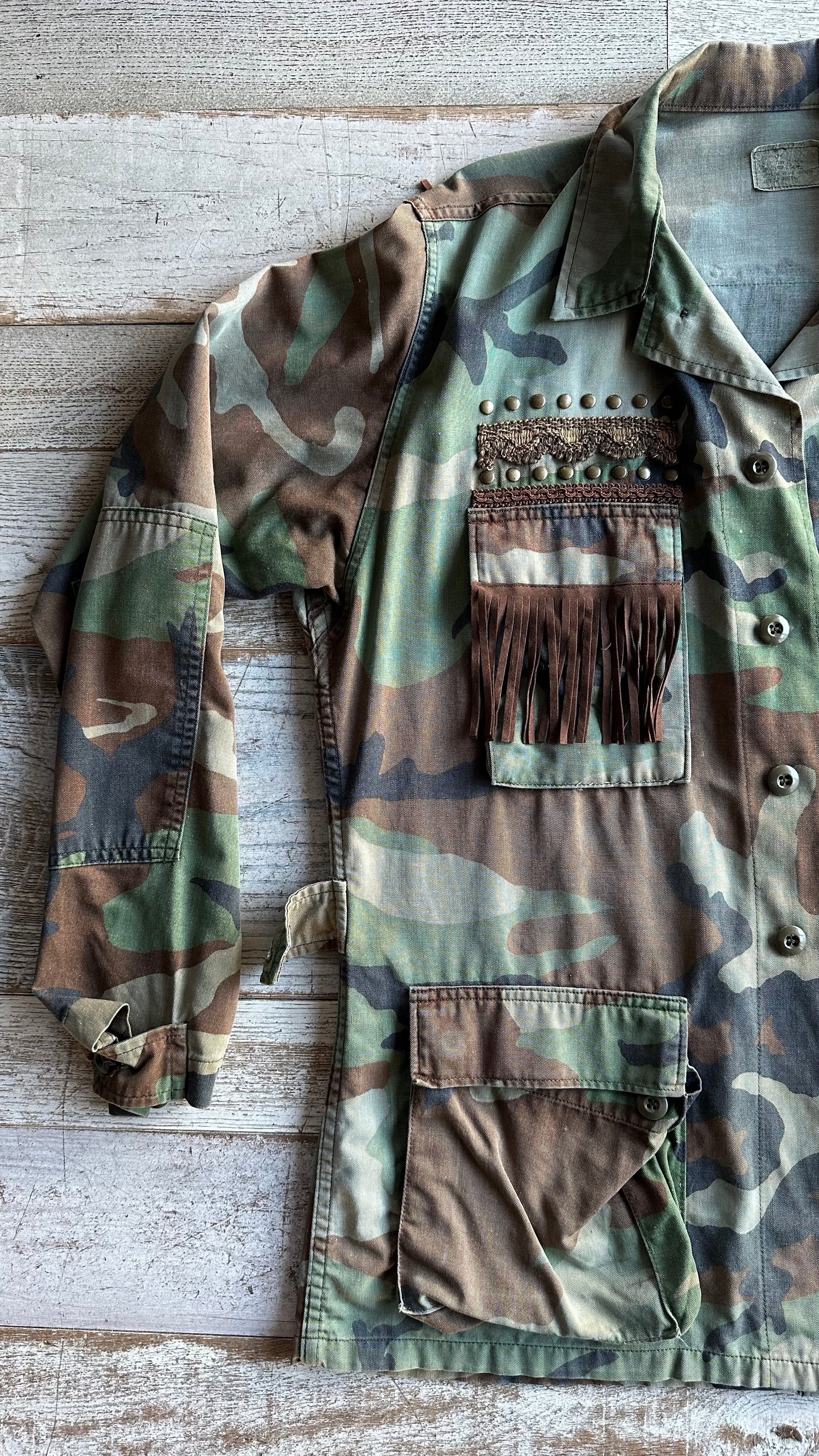 Giacca Militare “Camu Brown”