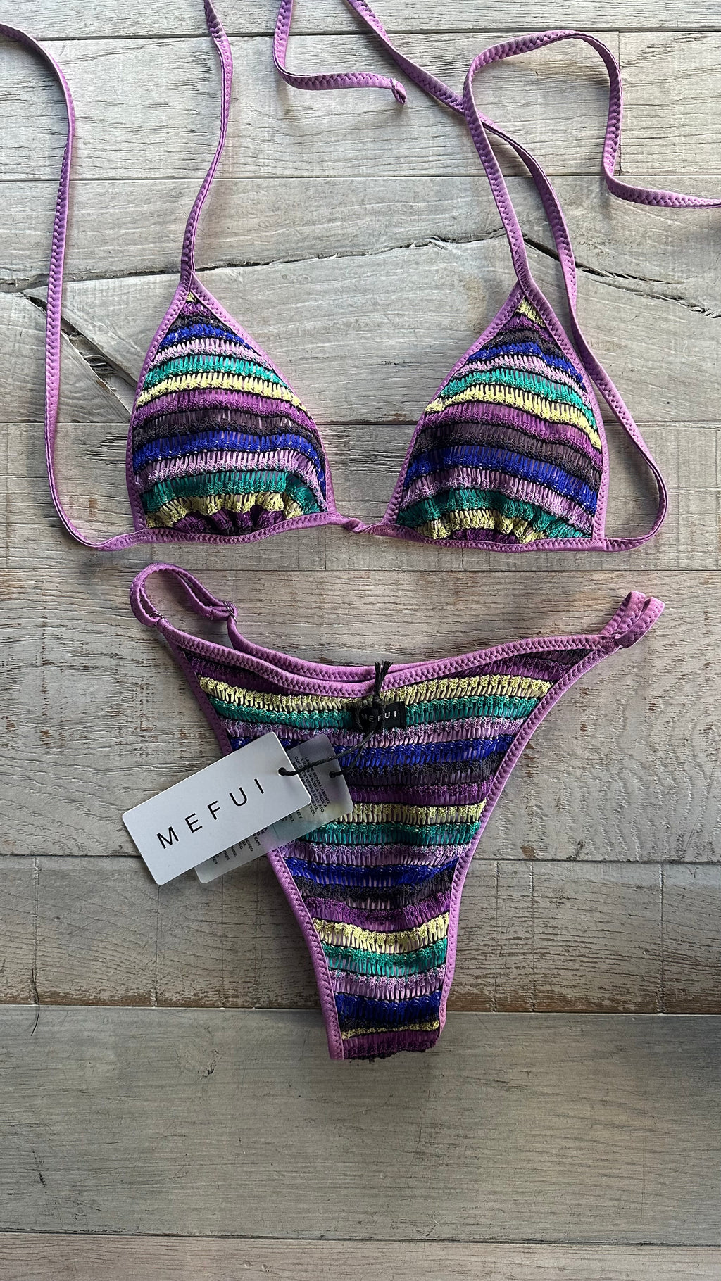 Triangolo Multicolor crochet