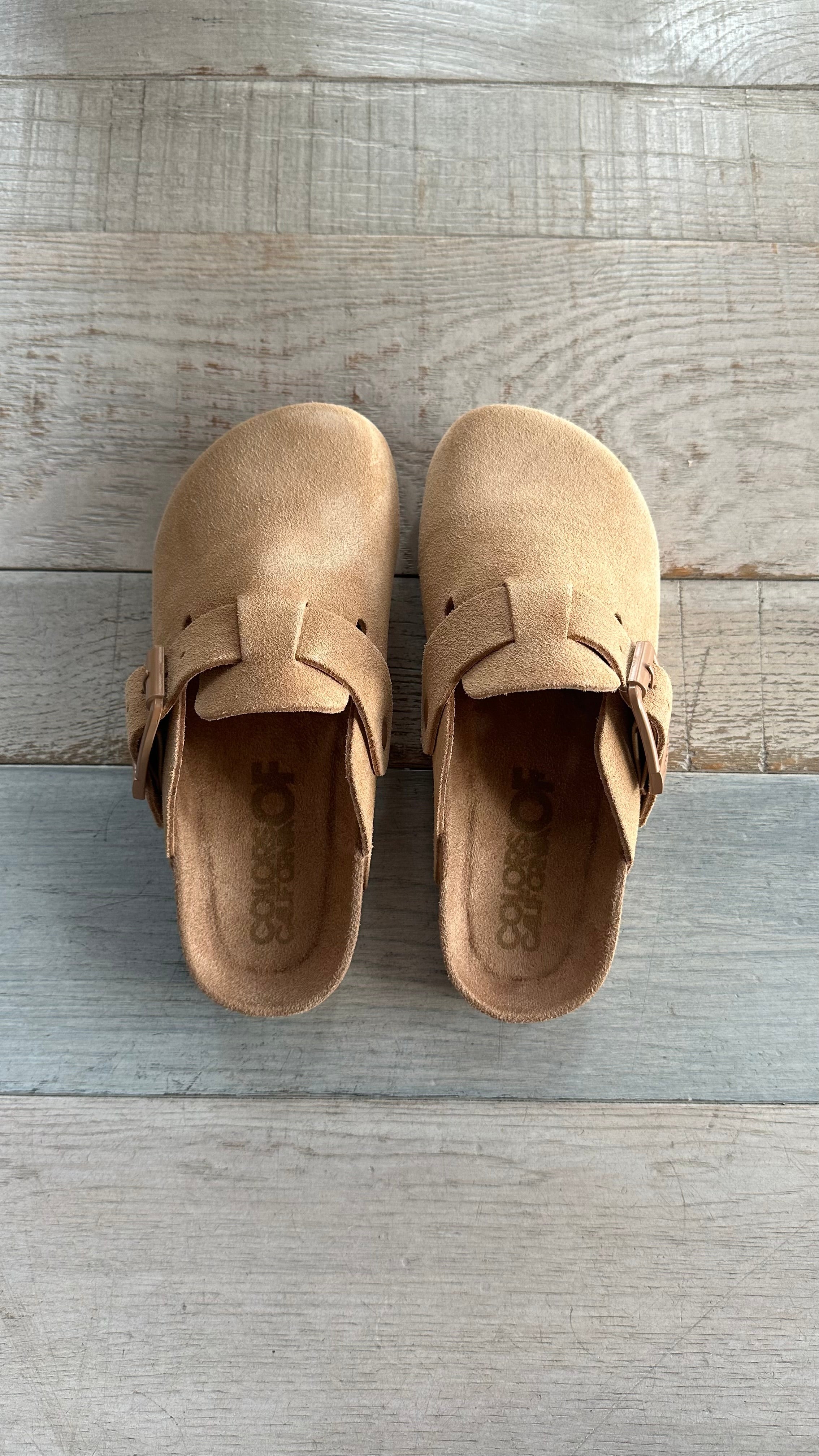 Sabot Scamosicato Color Taupe