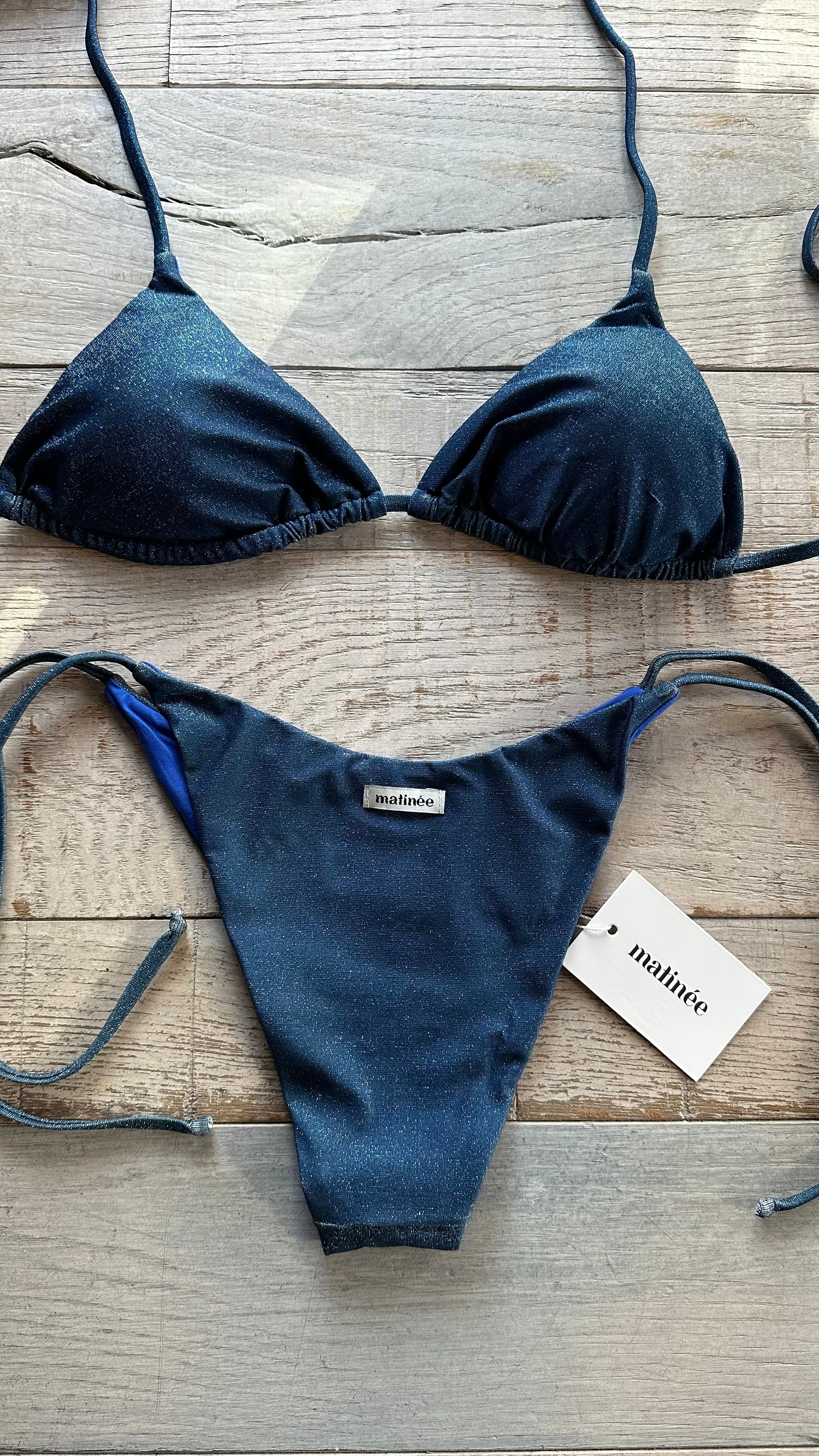 Triangolo Lurex Ottanio