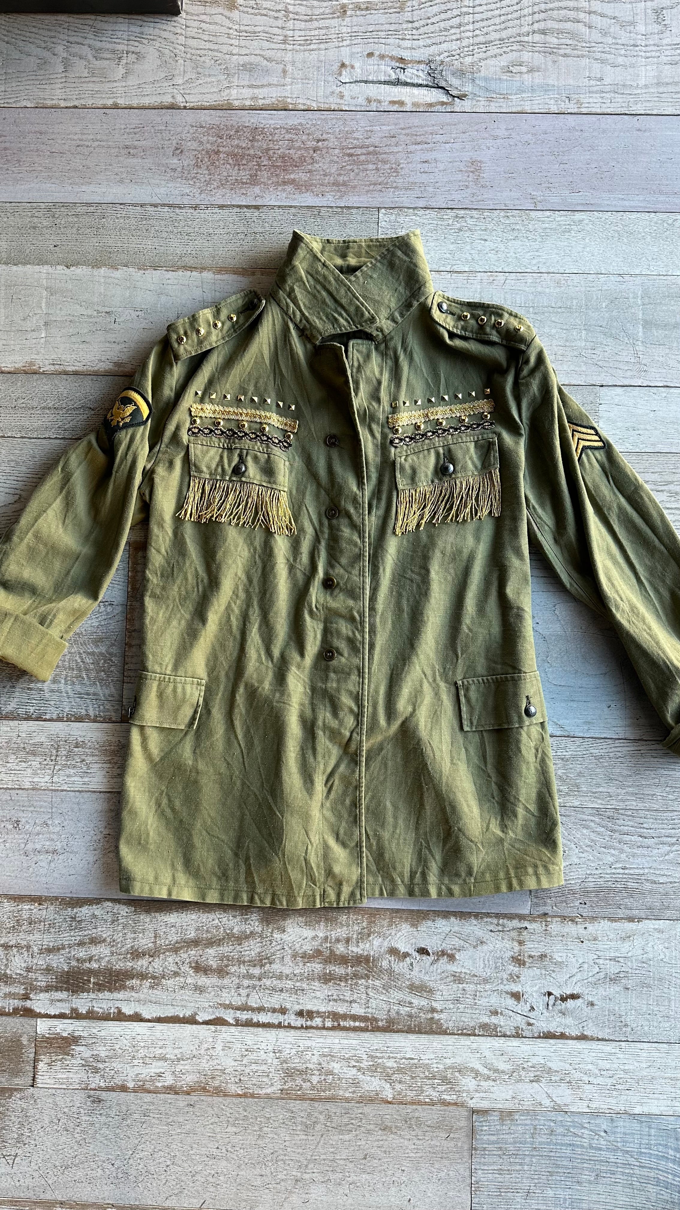 Giacca Militare “Gold”