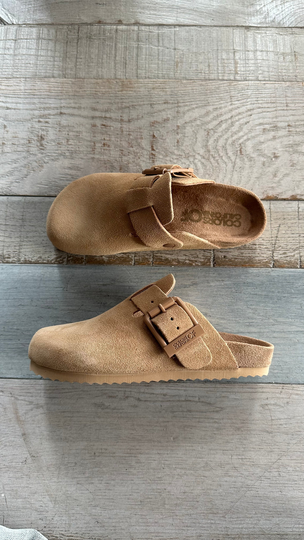Sabot Scamosicato Color Taupe