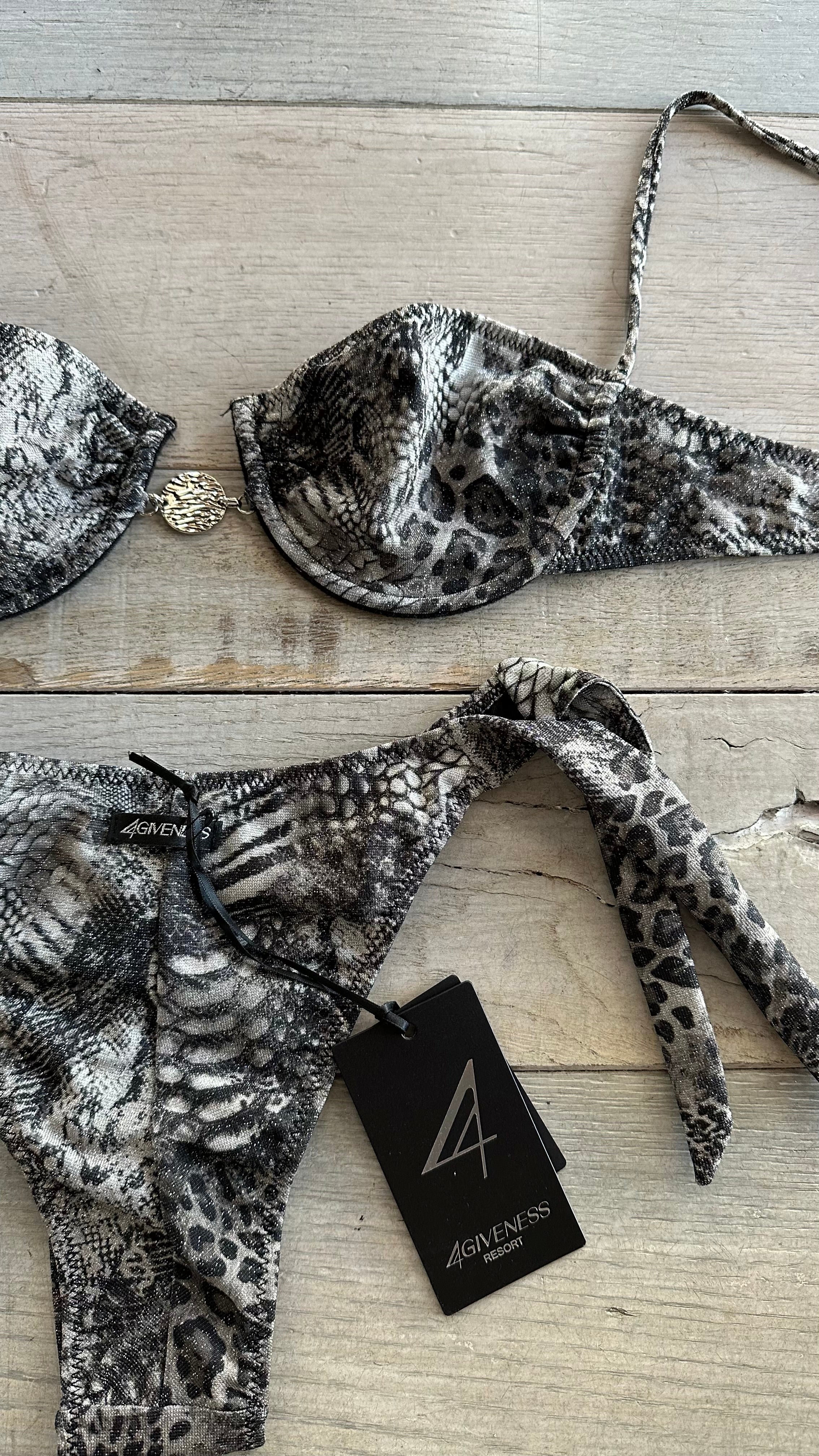 Balconcino in Lurex Pitone