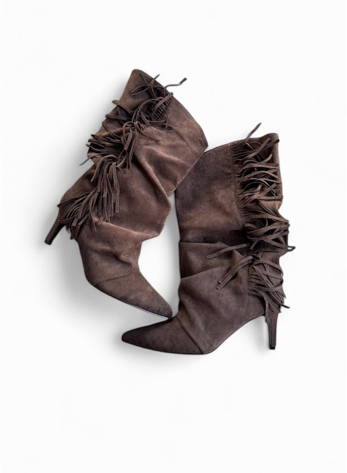 Stivale Frange Caffè